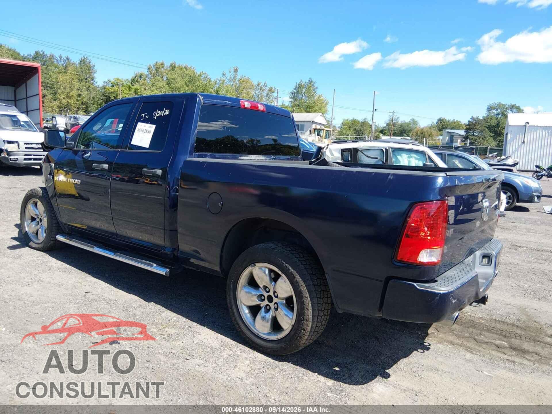DODGE RAM 1500 2012 - 1C6RD7FT2CS308521