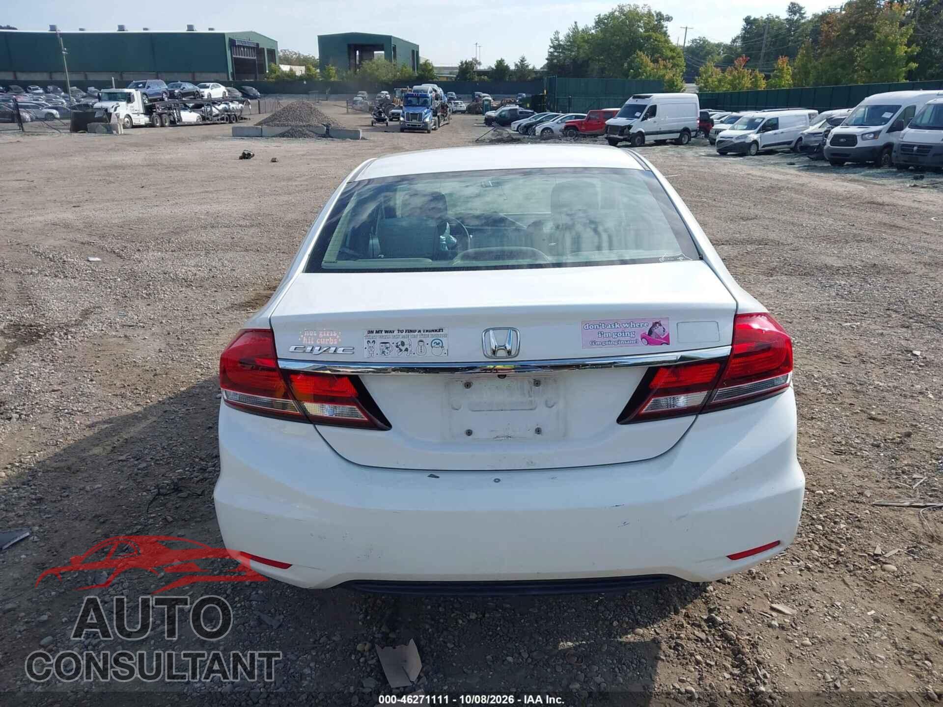 HONDA CIVIC 2014 - 19XFB2F5XEE252100