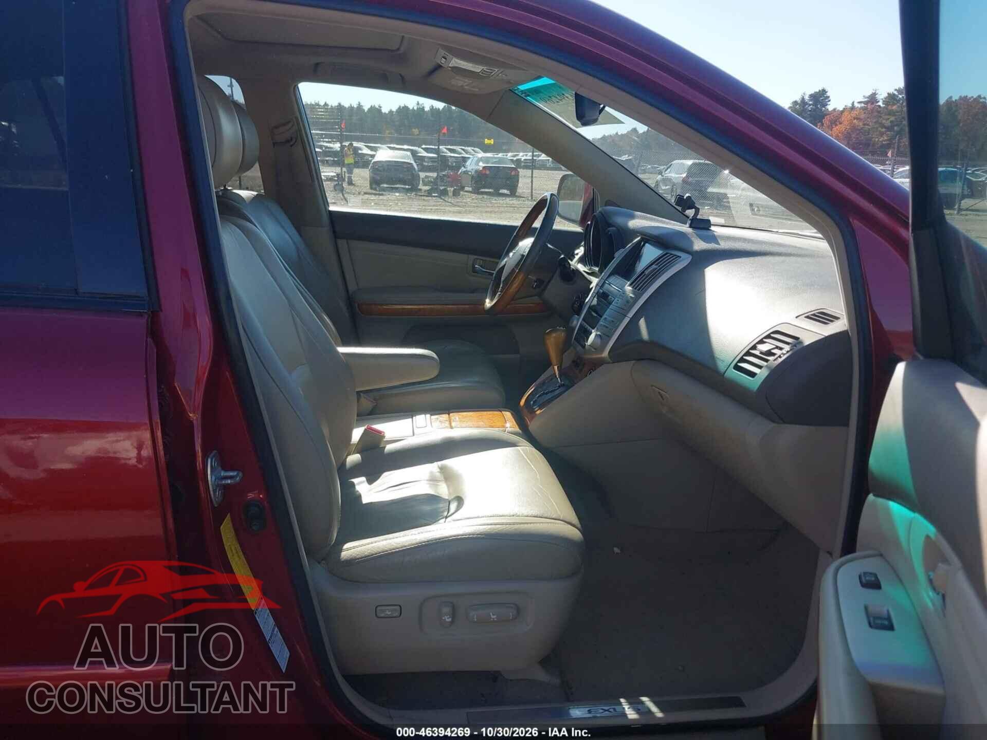 LEXUS RX 350 2009 - 2T2HK31U99C133211
