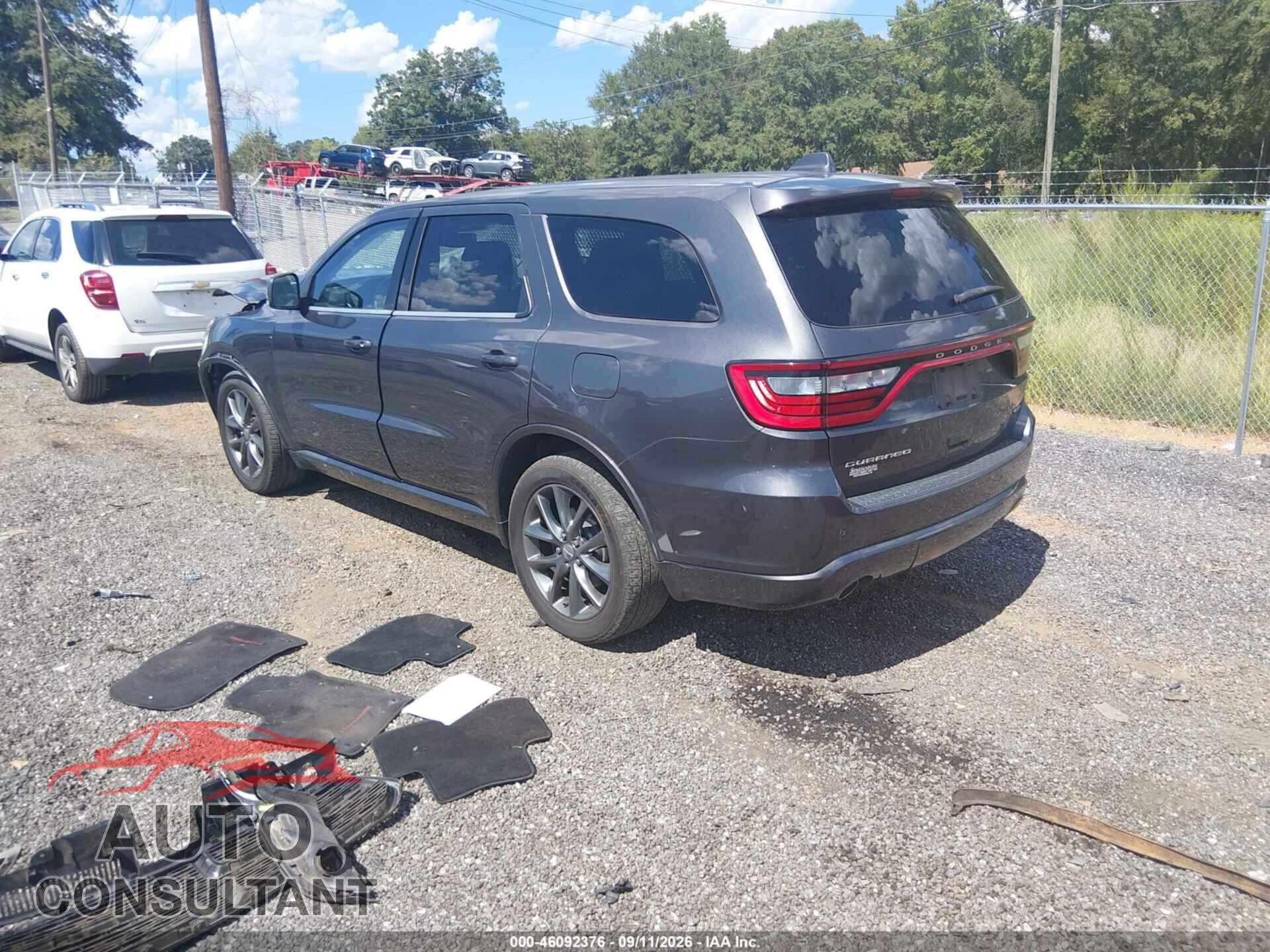 DODGE DURANGO 2017 - 1C4RDHDG3HC627111