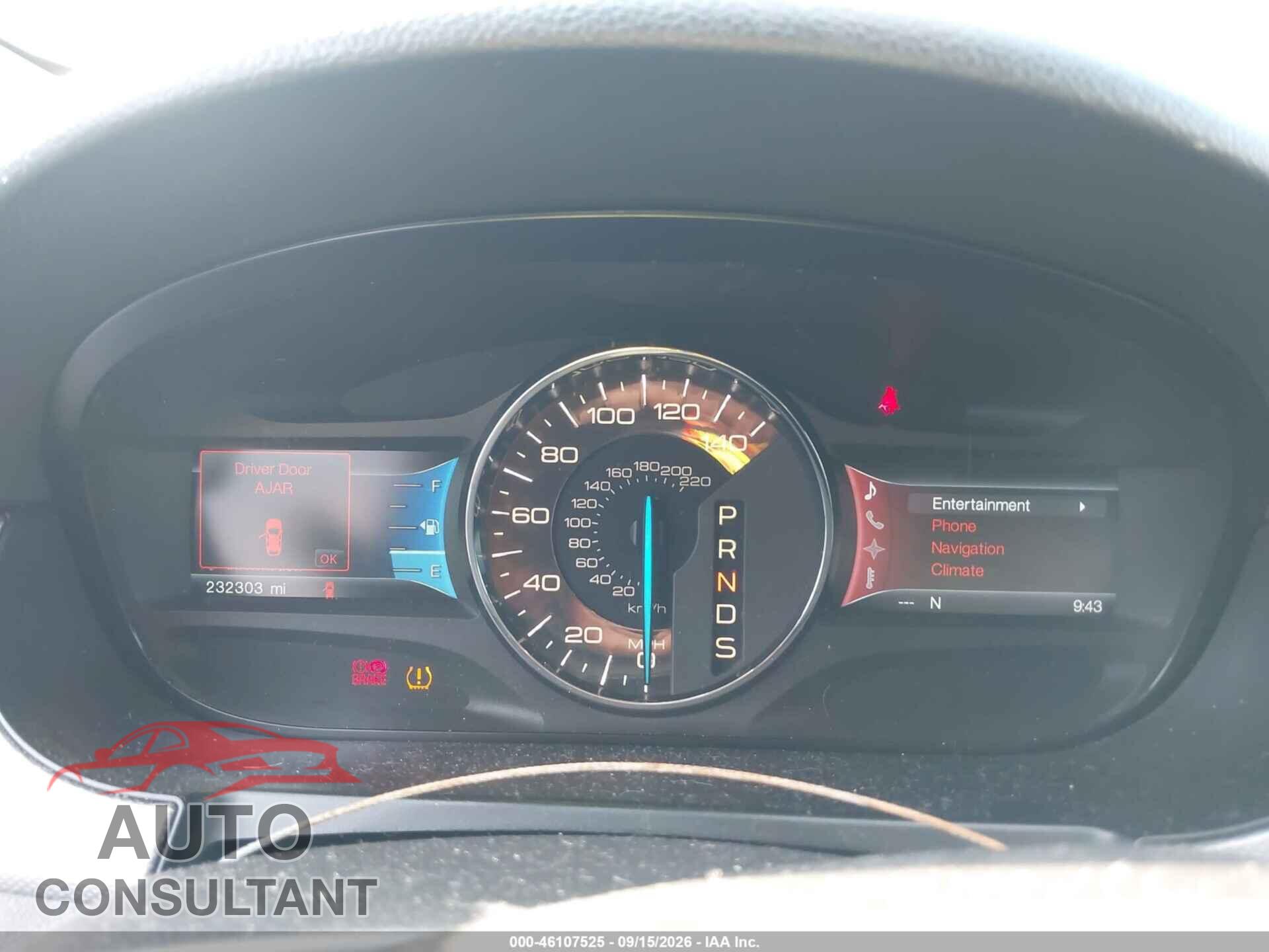 FORD EDGE 2013 - 2FMDK3JC3DBA02542