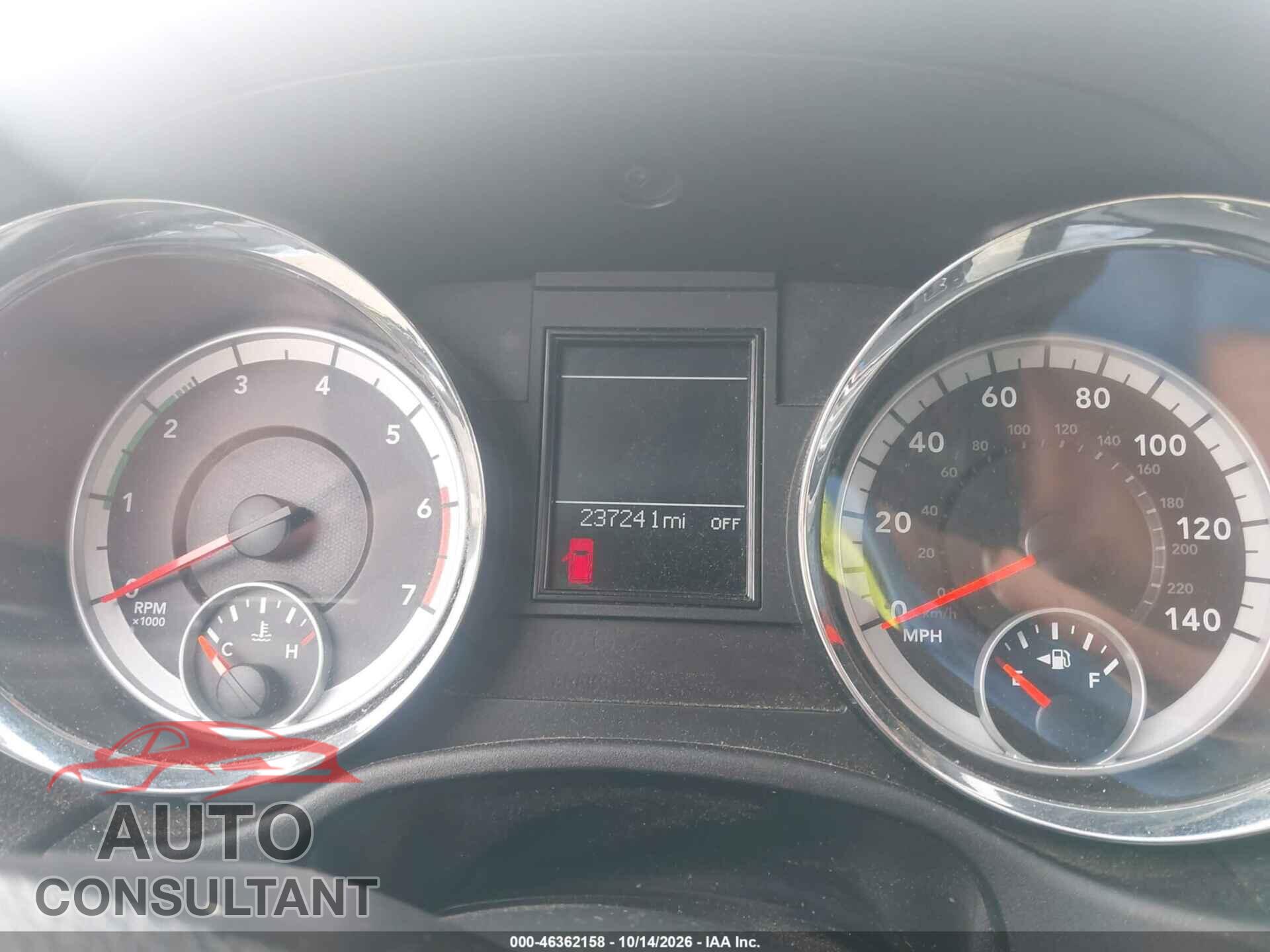 DODGE DURANGO 2012 - 1C4SDJET1CC308867