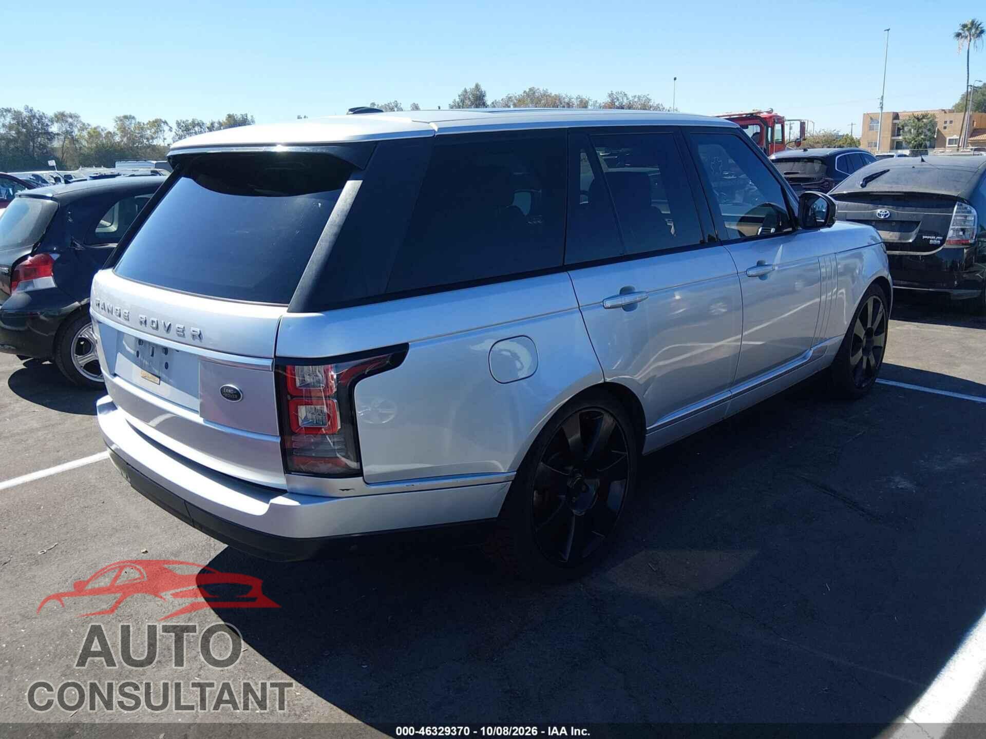 LAND ROVER RANGE ROVER 2015 - SALGV2TF6FA214630