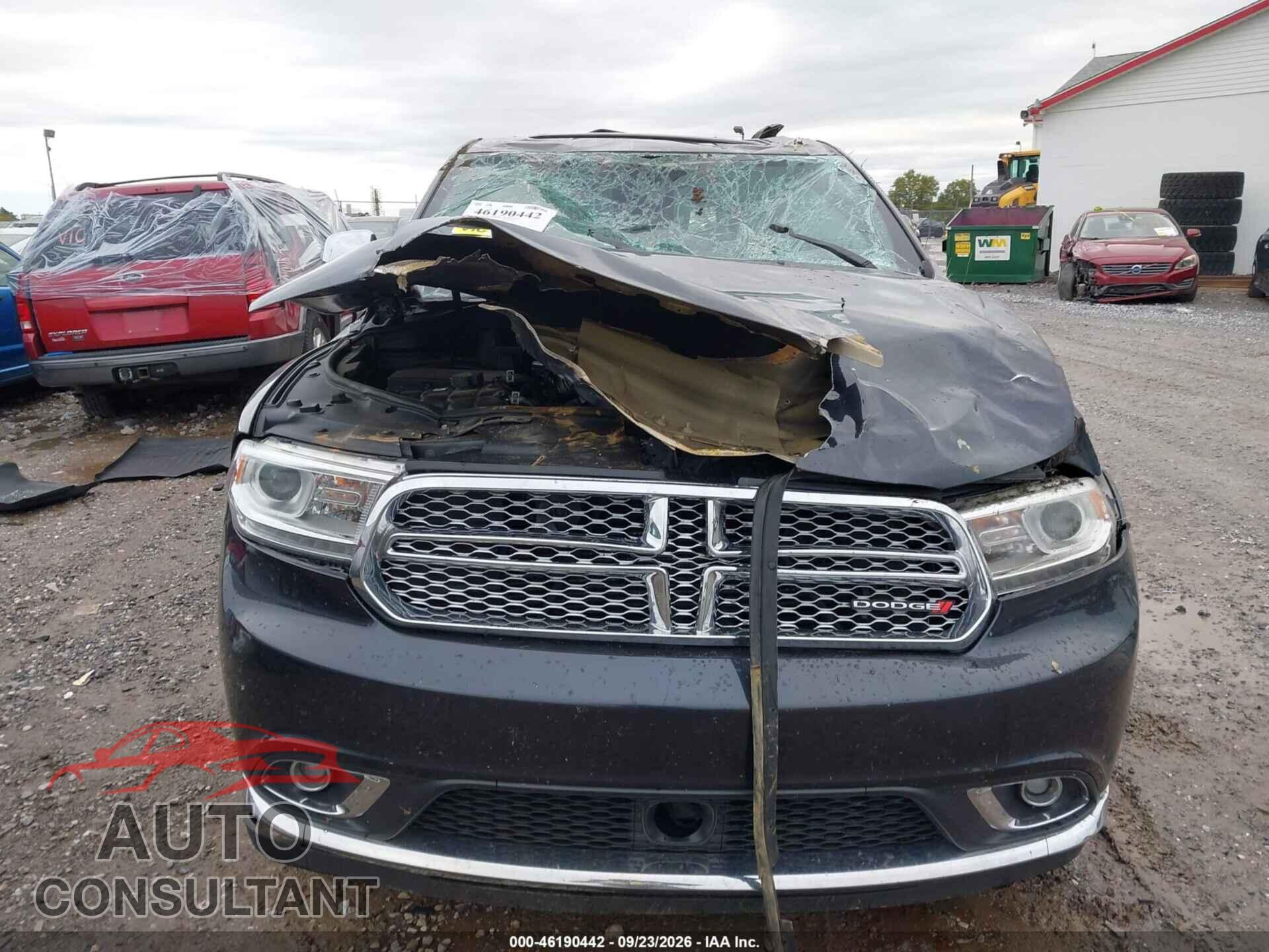 DODGE DURANGO 2016 - 1C4RDJEG7GC422735