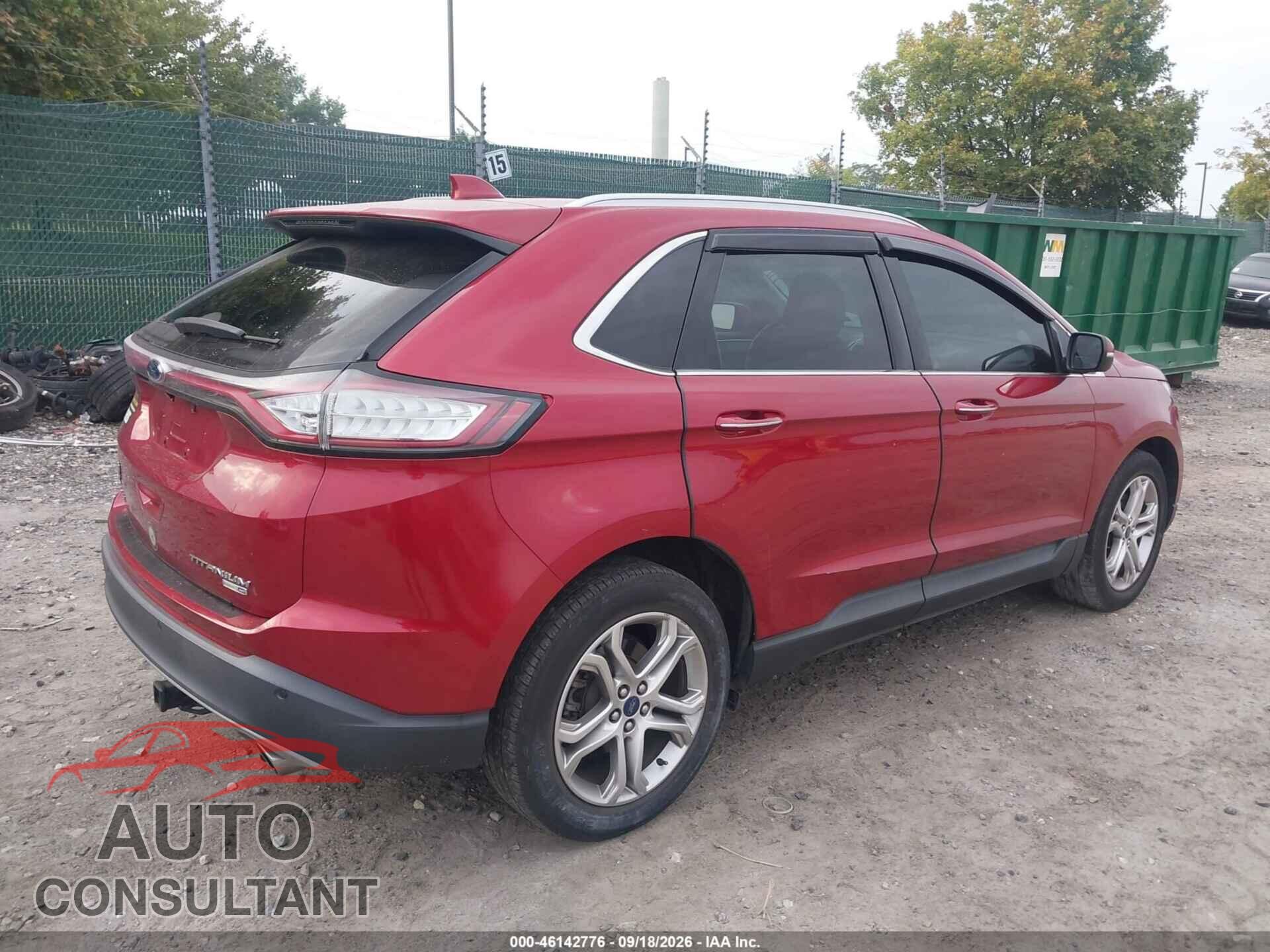 FORD EDGE 2015 - 2FMTK4K96FBB56802