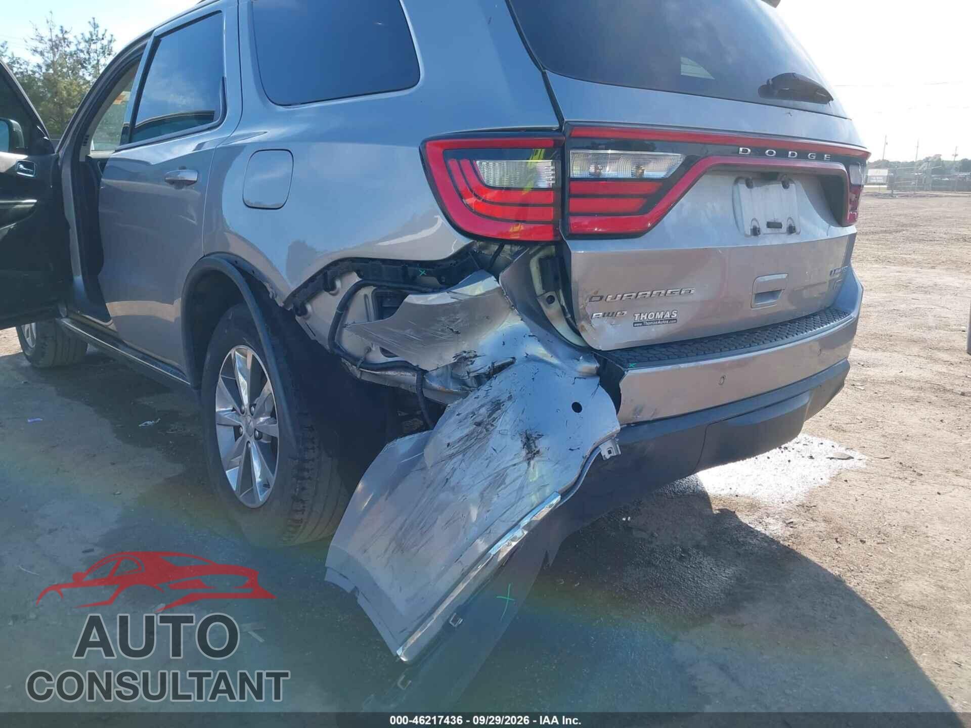 DODGE DURANGO 2015 - 1C4RDJDG8FC202360