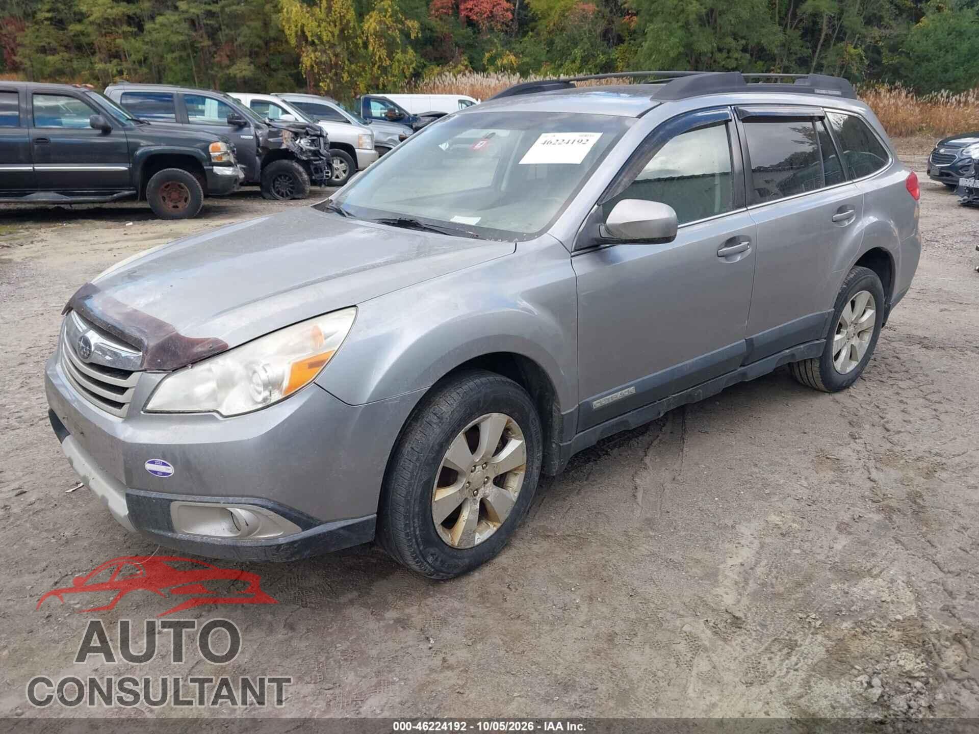 SUBARU OUTBACK 2011 - 4S4DRDKC4B2383103