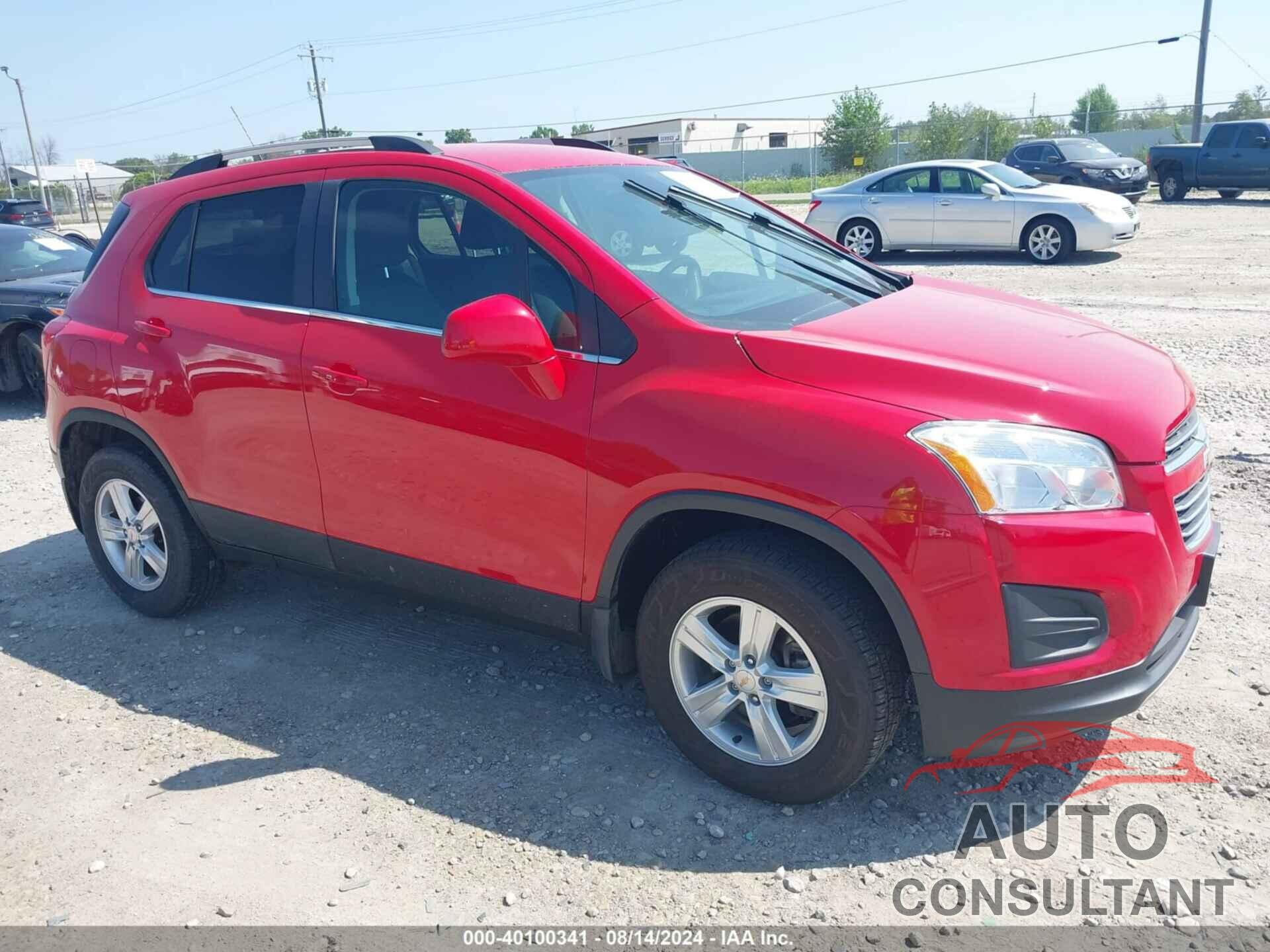 CHEVROLET TRAX 2016 - KL7CJPSB1GB588228