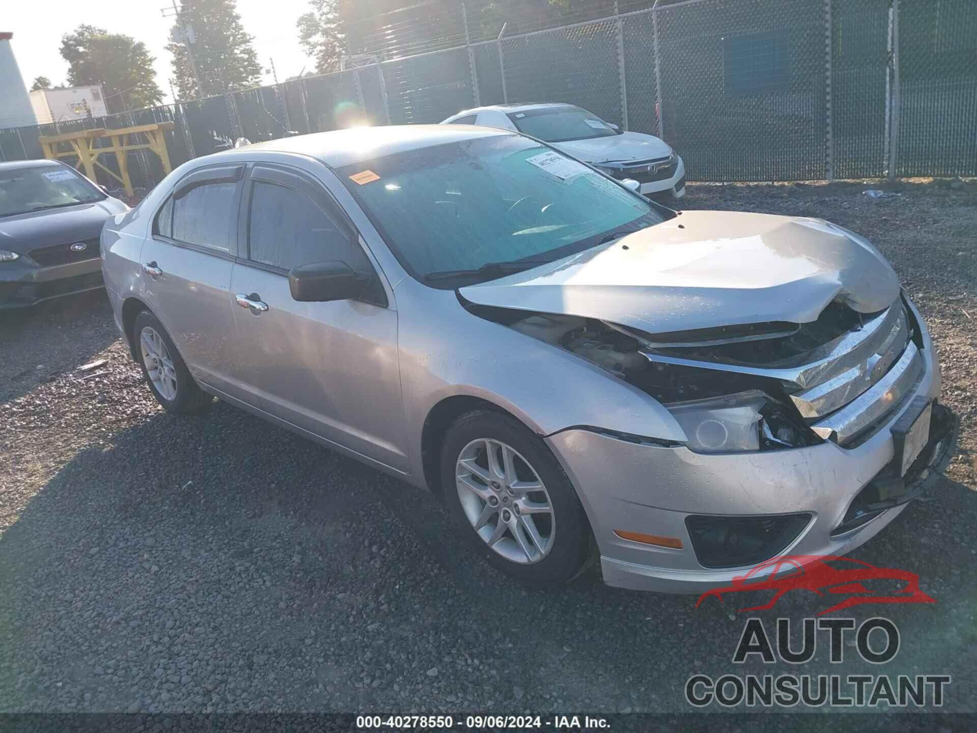 FORD FUSION 2010 - 3FAHP0GAXAR430137