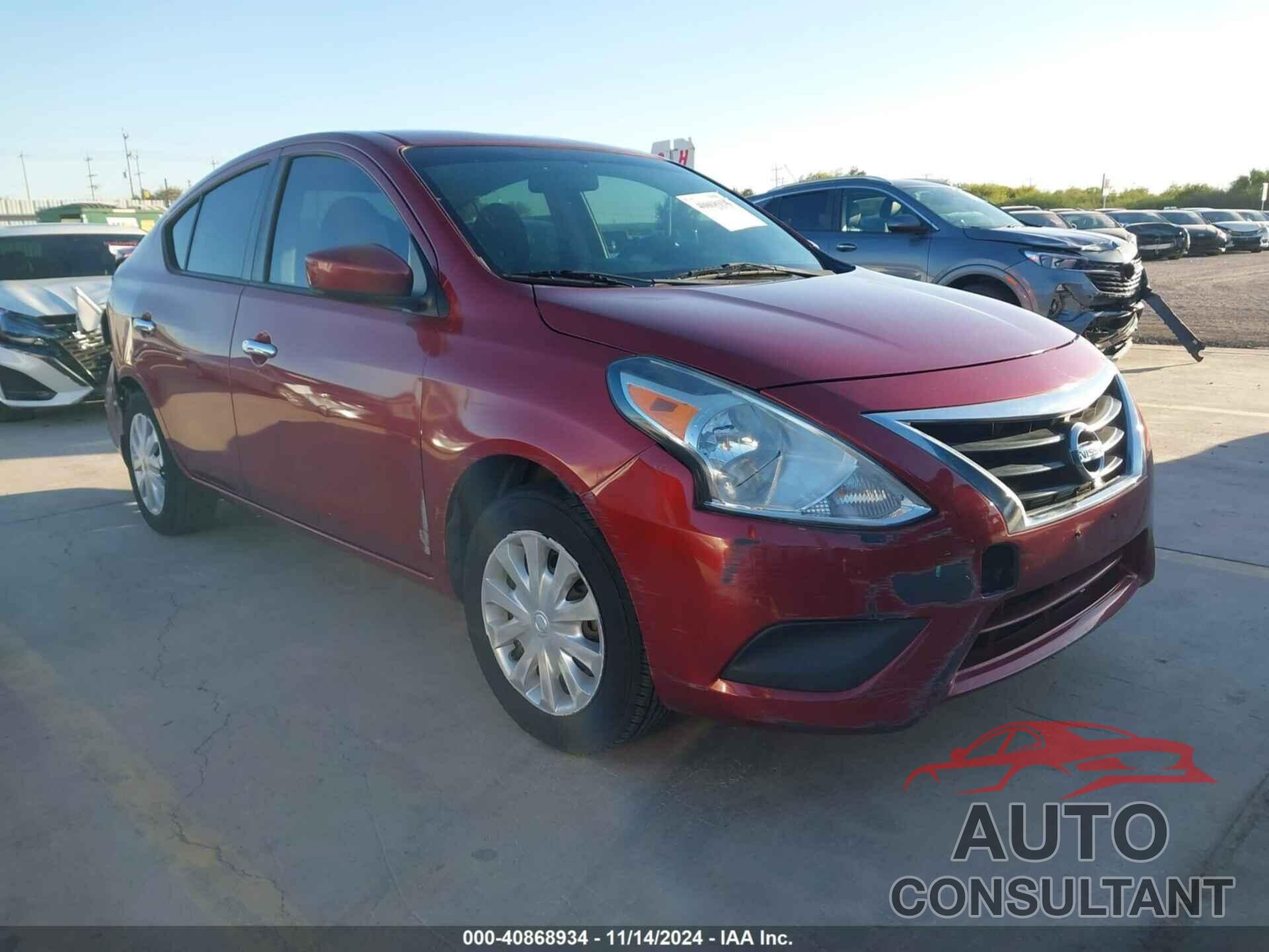 NISSAN VERSA 2017 - 3N1CN7APXHL808618