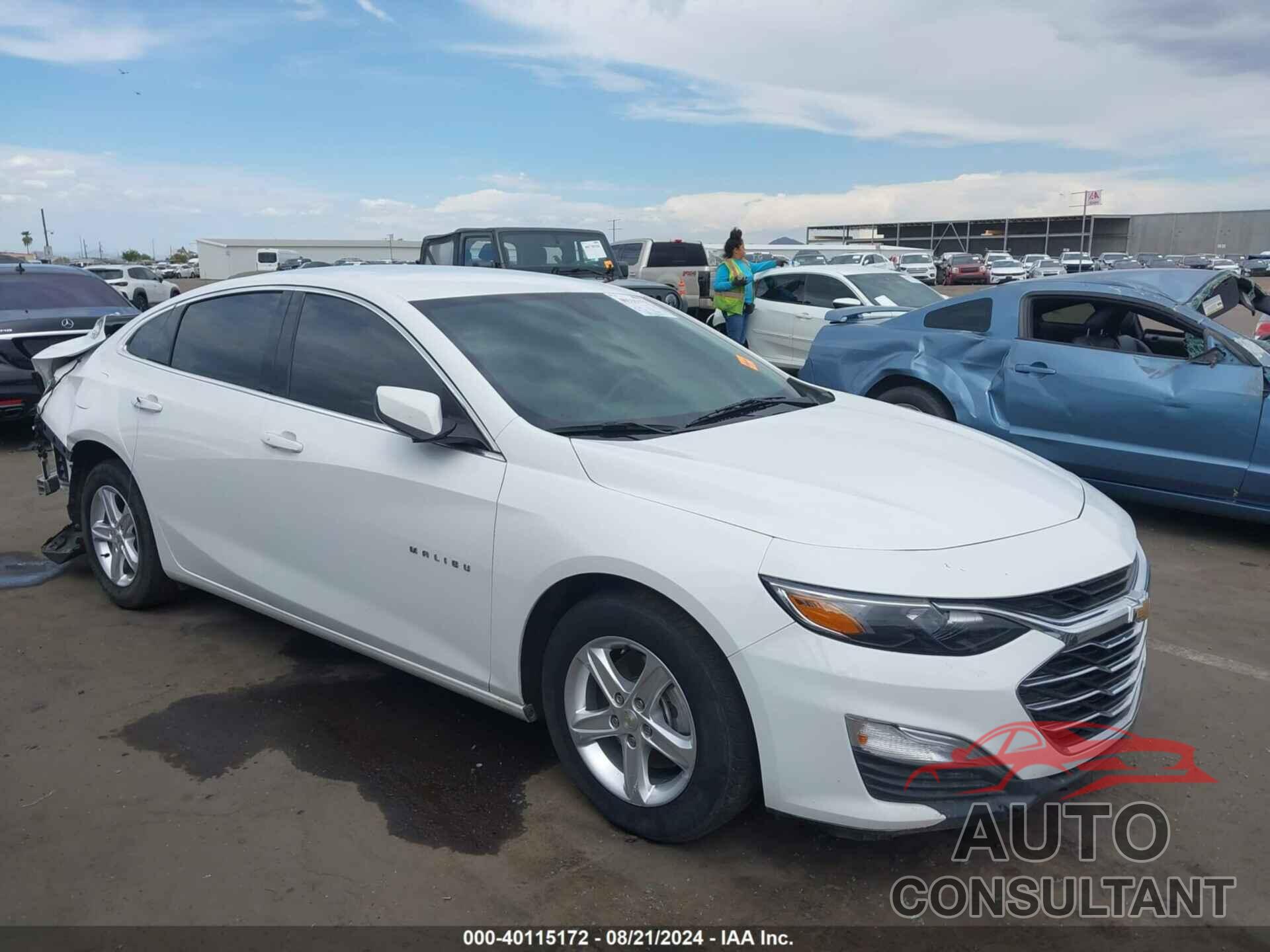 CHEVROLET MALIBU 2021 - 1G1ZB5ST2MF014404