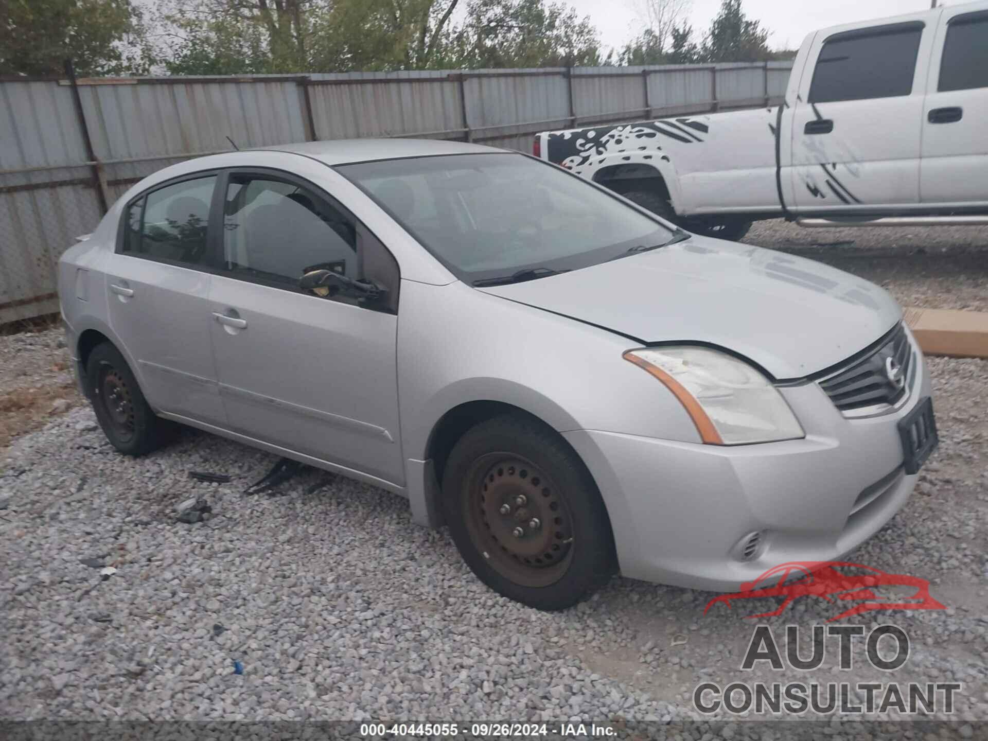 NISSAN SENTRA 2012 - 3N1AB6AP2CL609226