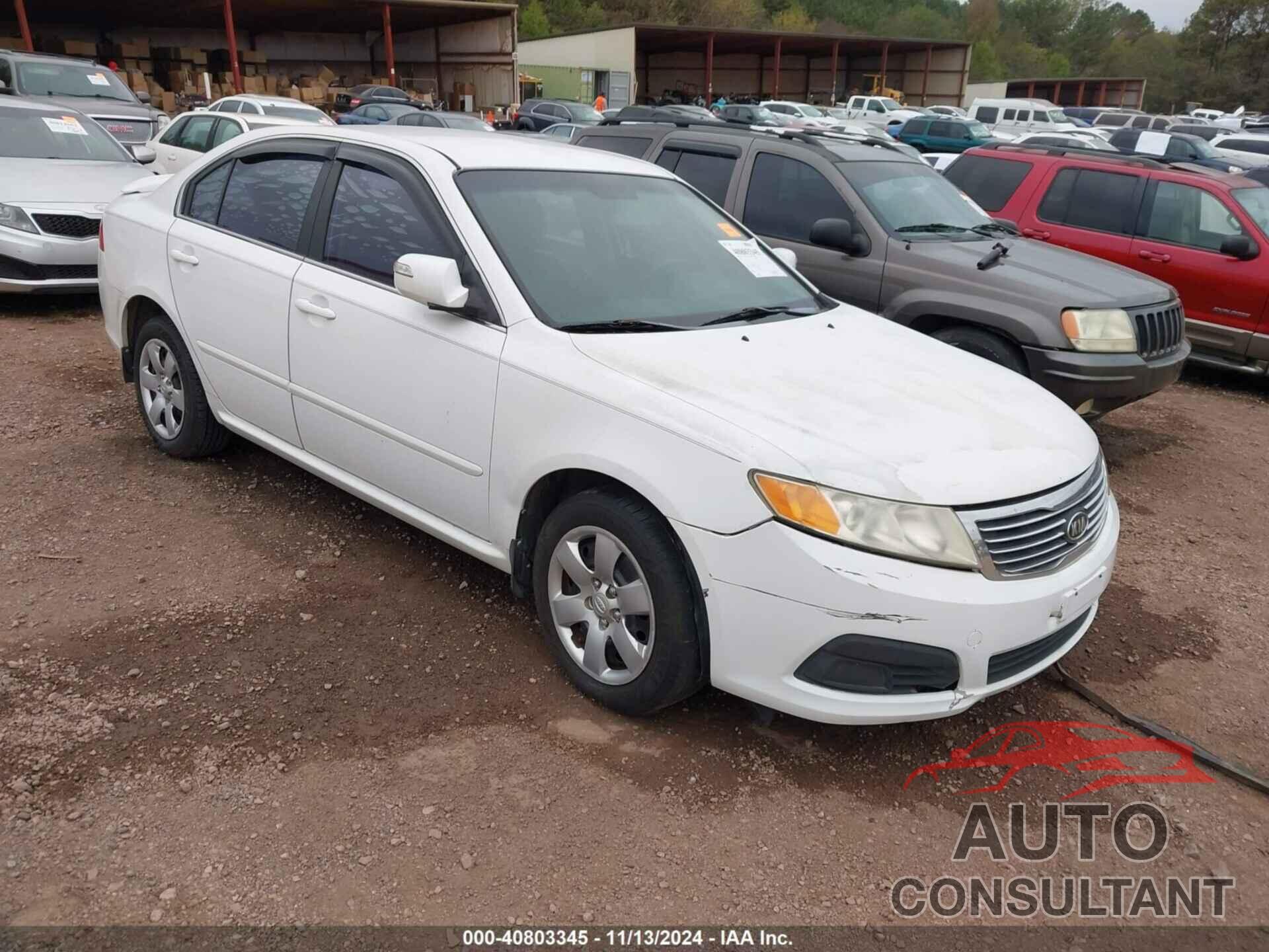 KIA OPTIMA 2009 - KNAGE228695346226