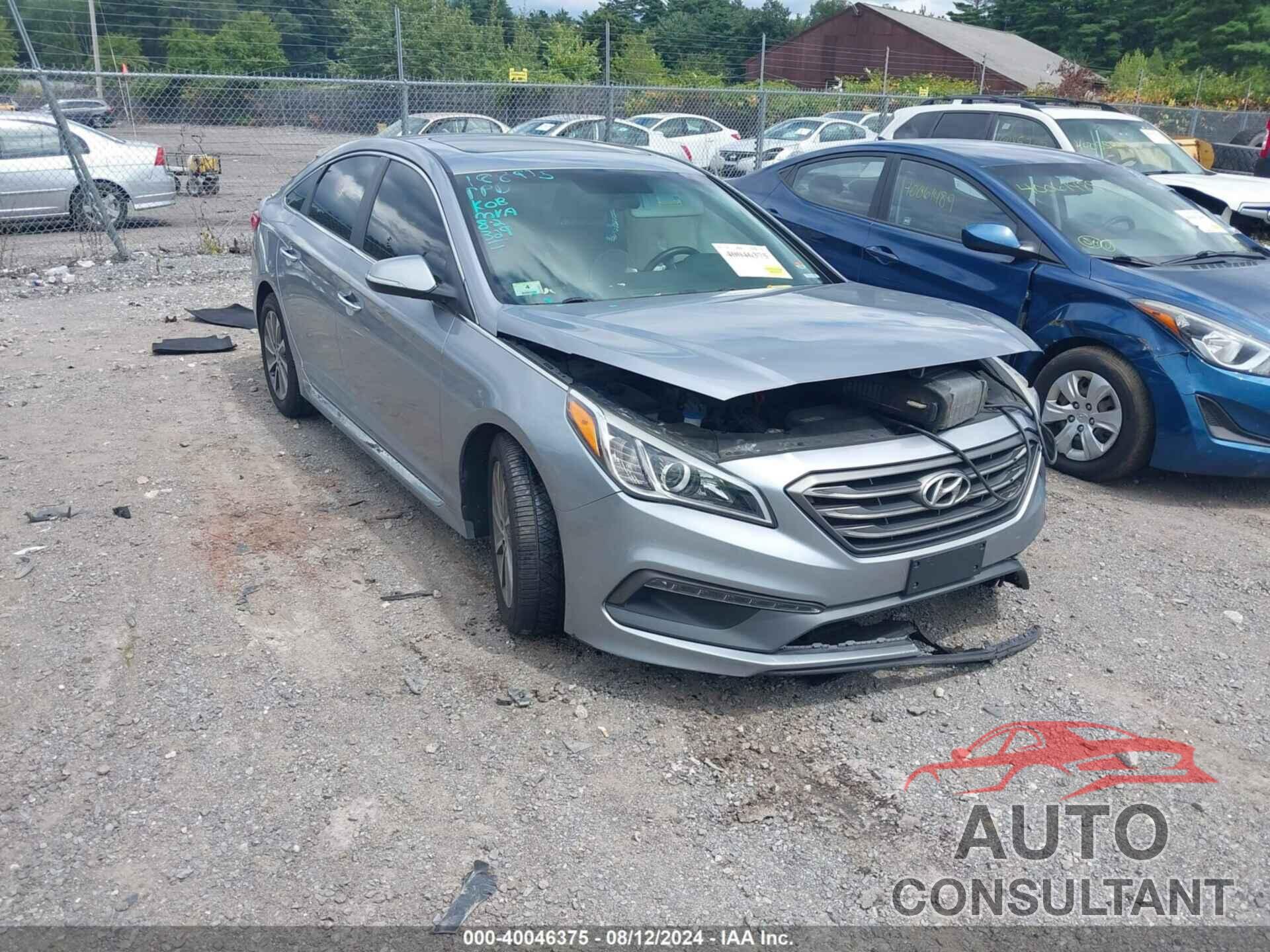 HYUNDAI SONATA 2016 - 5NPE34AFXGH371610