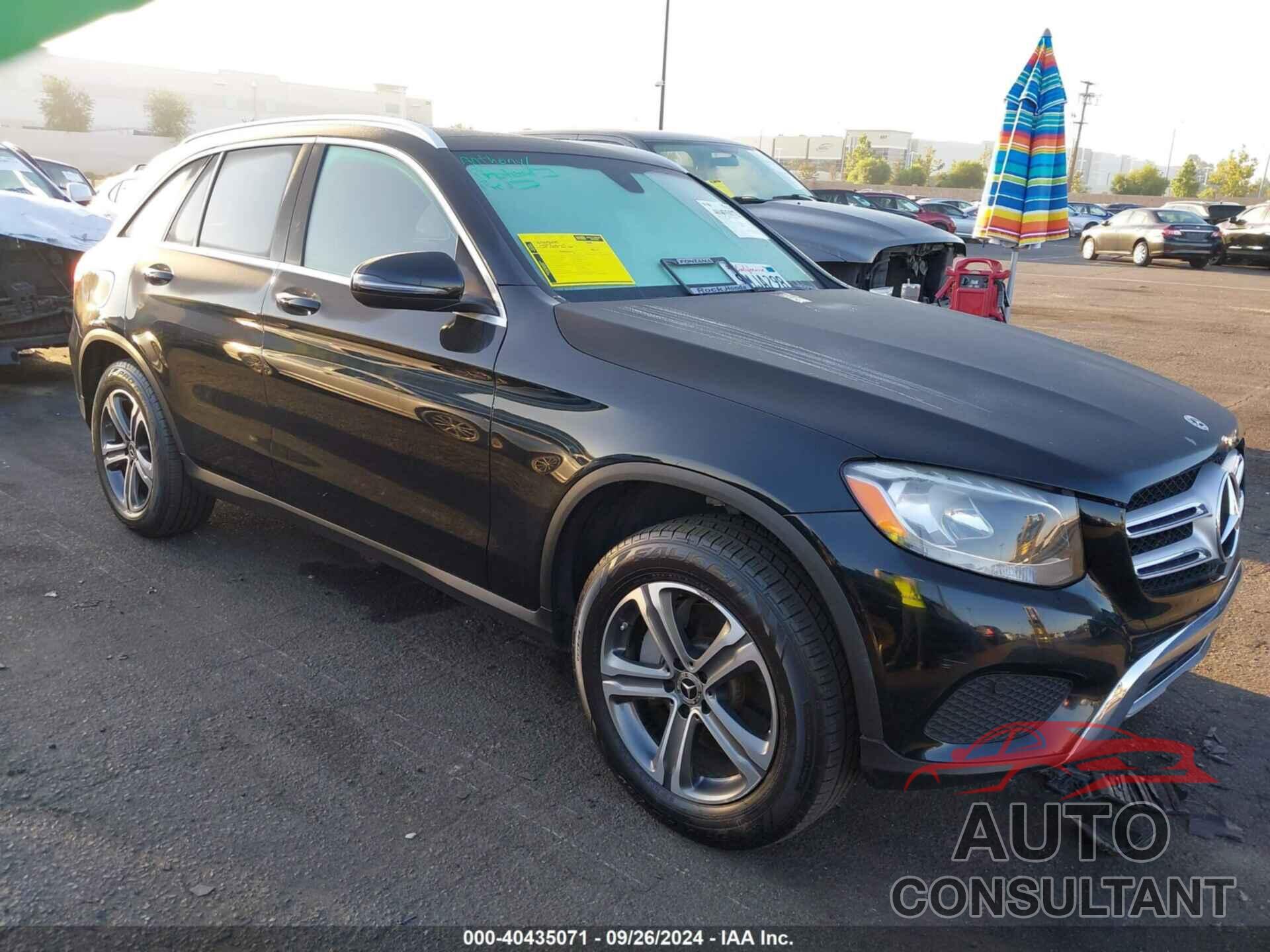 MERCEDES-BENZ GLC 2019 - WDC0G4JB9KF487602