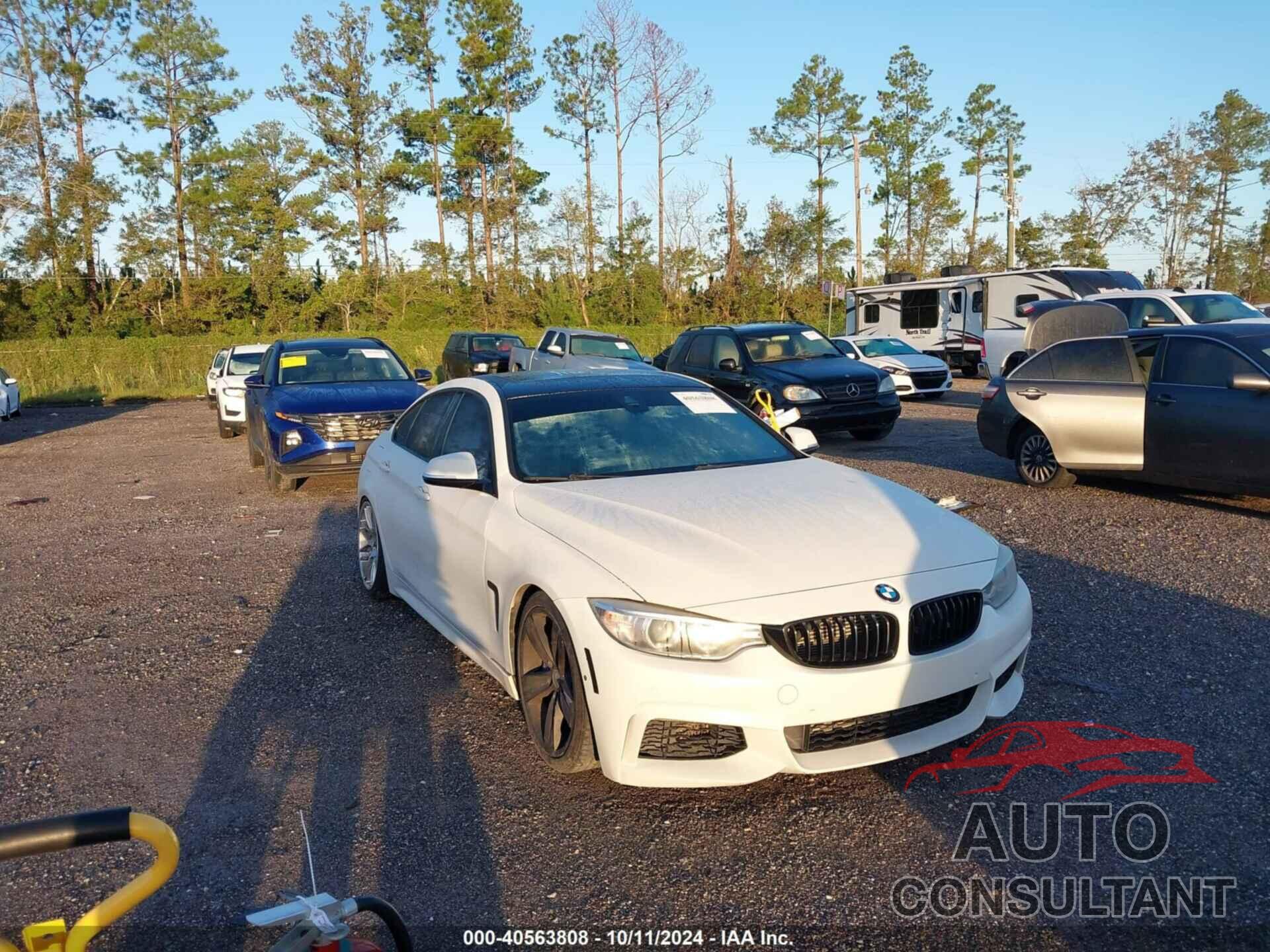 BMW 435I GRAN COUPE 2015 - WBA4B1C51FD955302