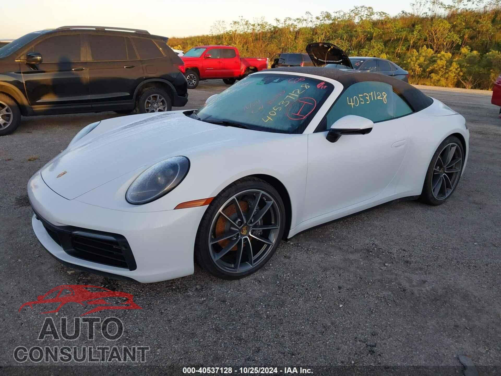 PORSCHE 911 2021 - WP0CA2A95MS239802