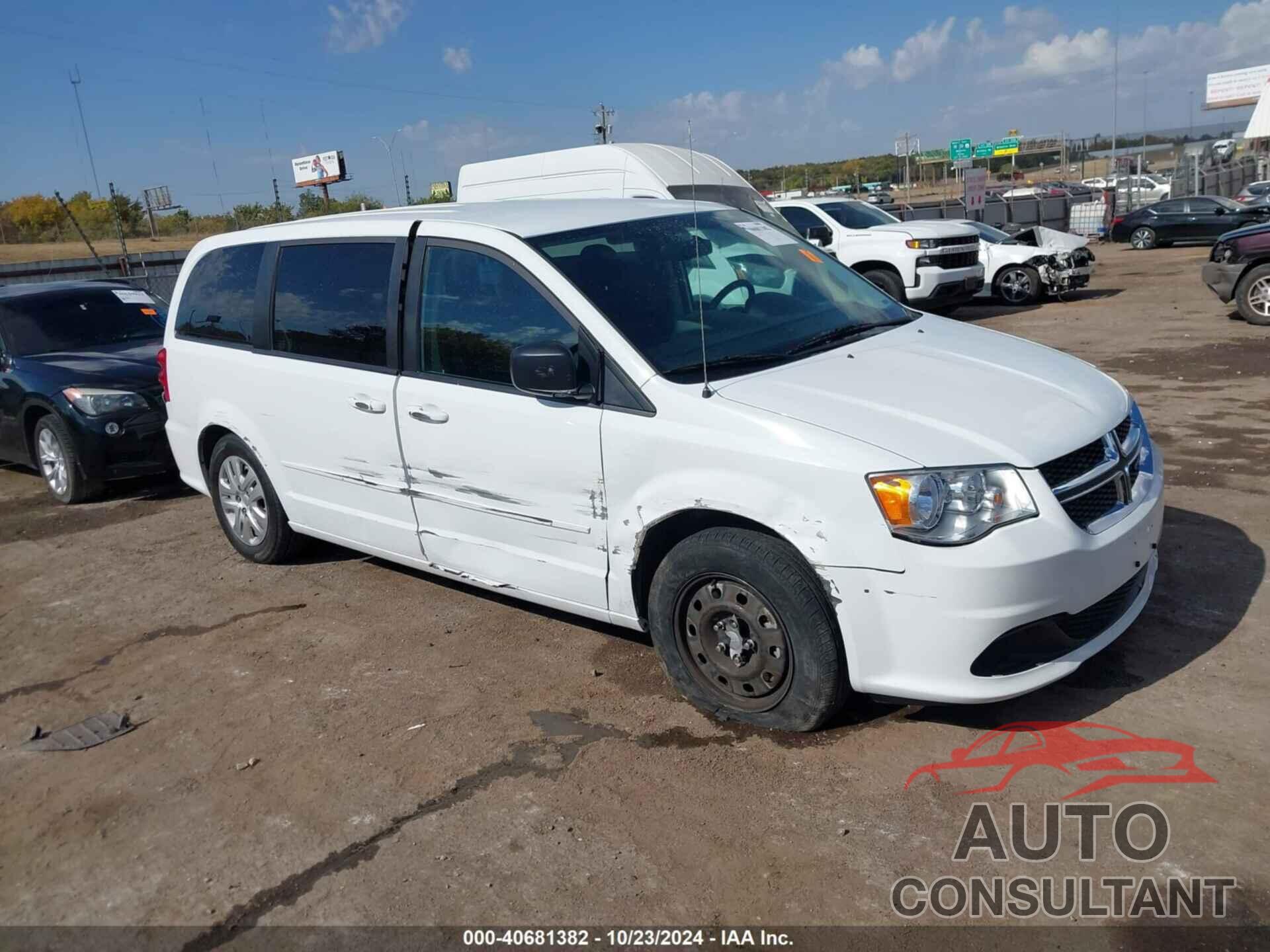 DODGE GRAND CARAVAN 2017 - 2C4RDGBG5HR824625