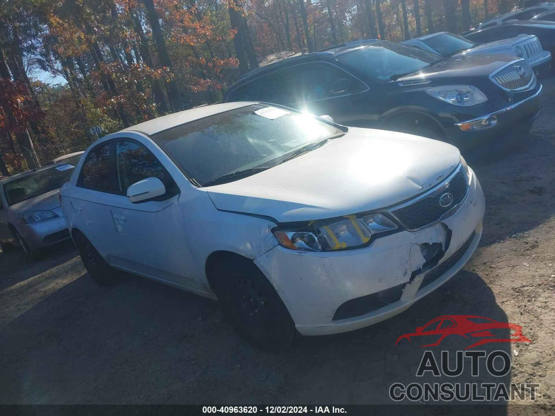 KIA FORTE 2012 - KNAFU4A20C5613293