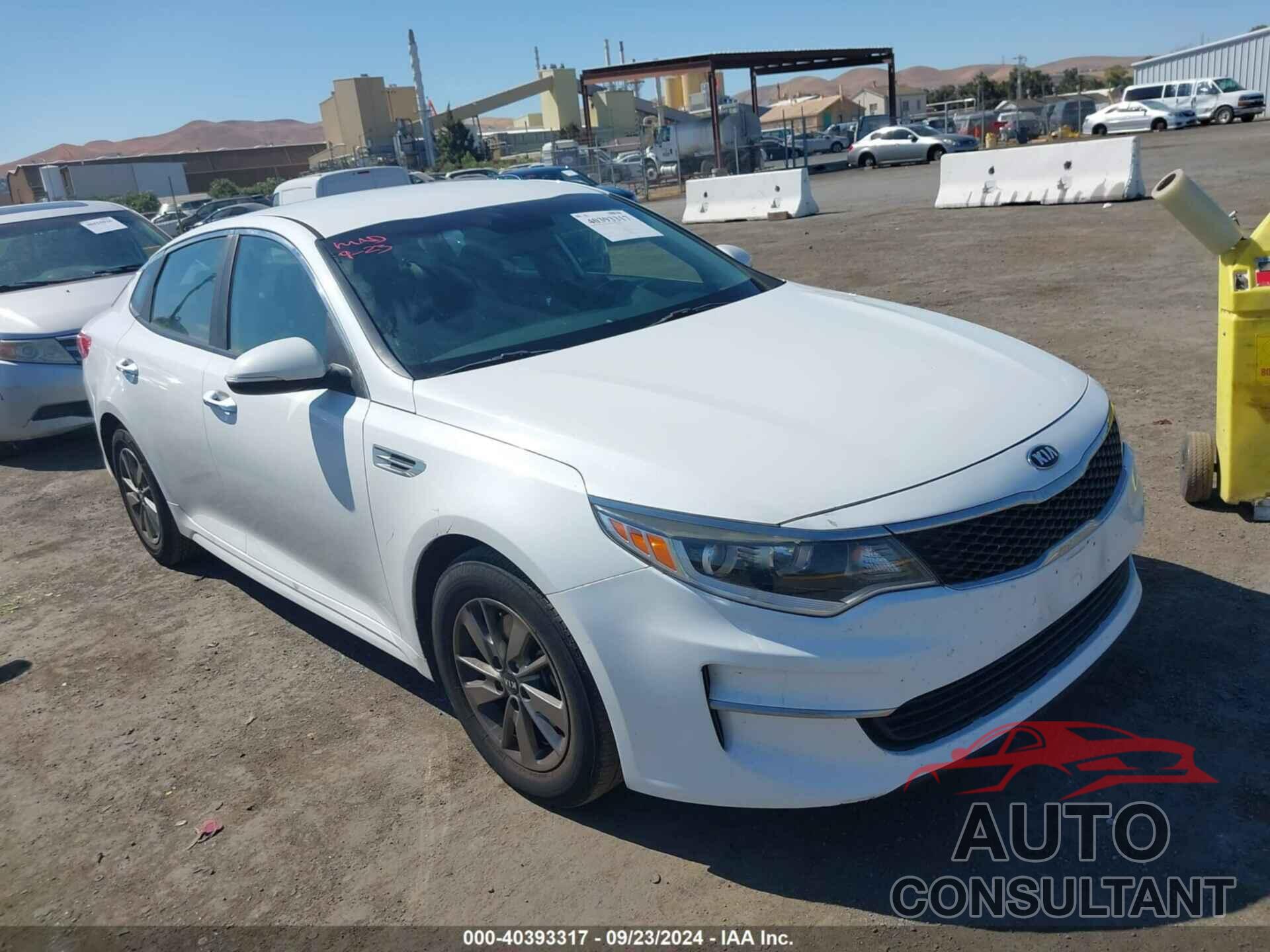 KIA OPTIMA 2016 - 5XXGT4L19GG008267