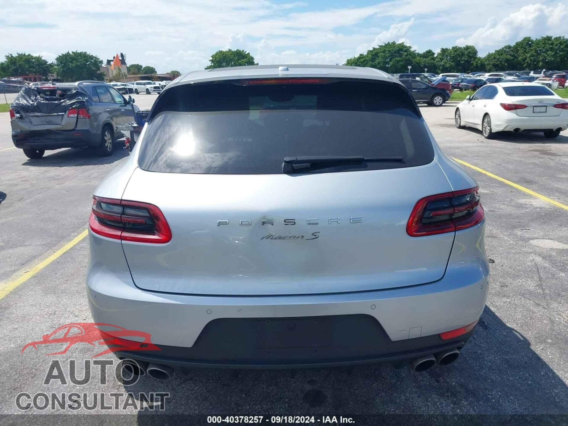 PORSCHE MACAN 2016 - WP1AB2A51GLB53871