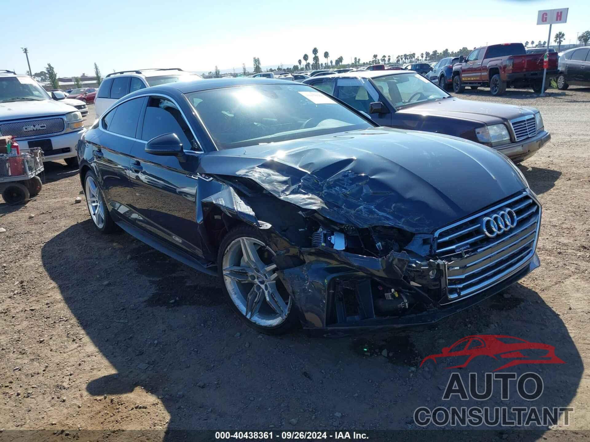 AUDI A5 2018 - WAUENCF51JA039488