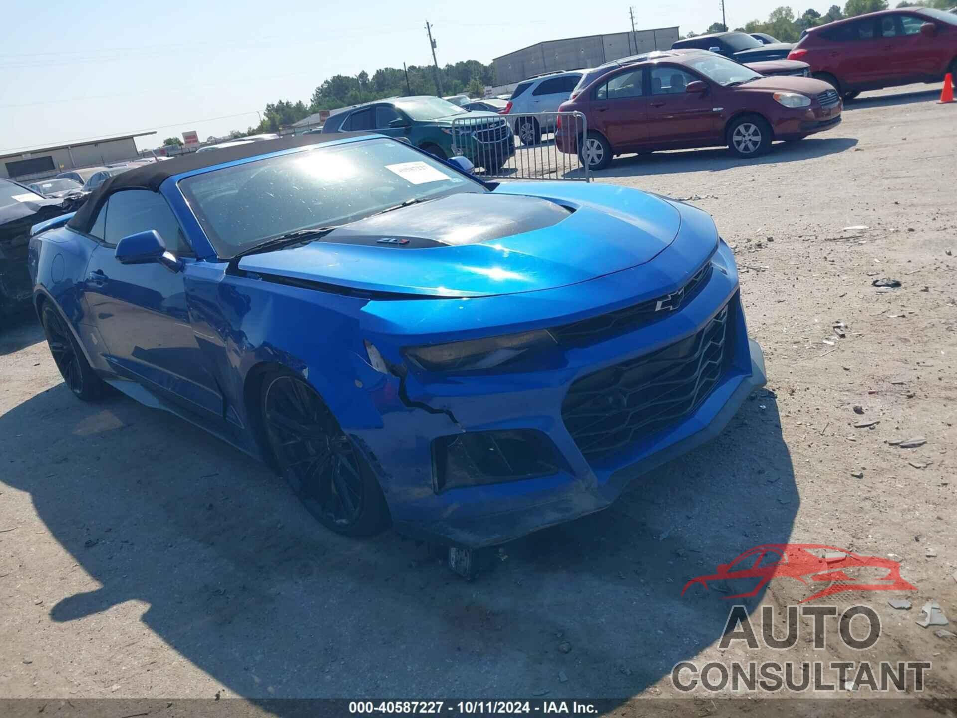 CHEVROLET CAMARO 2018 - 1G1FK3D65J0108919