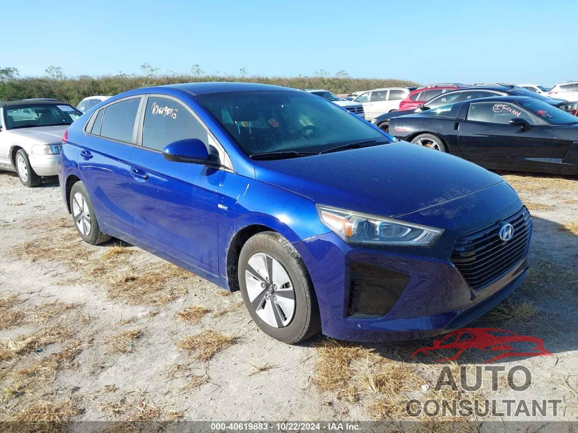 HYUNDAI IONIQ HYBRID 2019 - KMHC65LC3KU119277