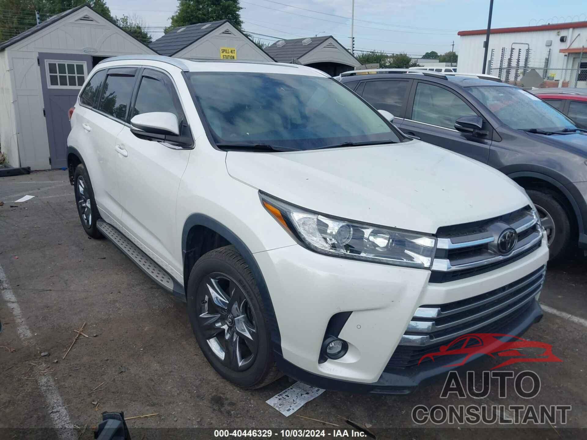 TOYOTA HIGHLANDER 2019 - 5TDDZRFH4KS998064