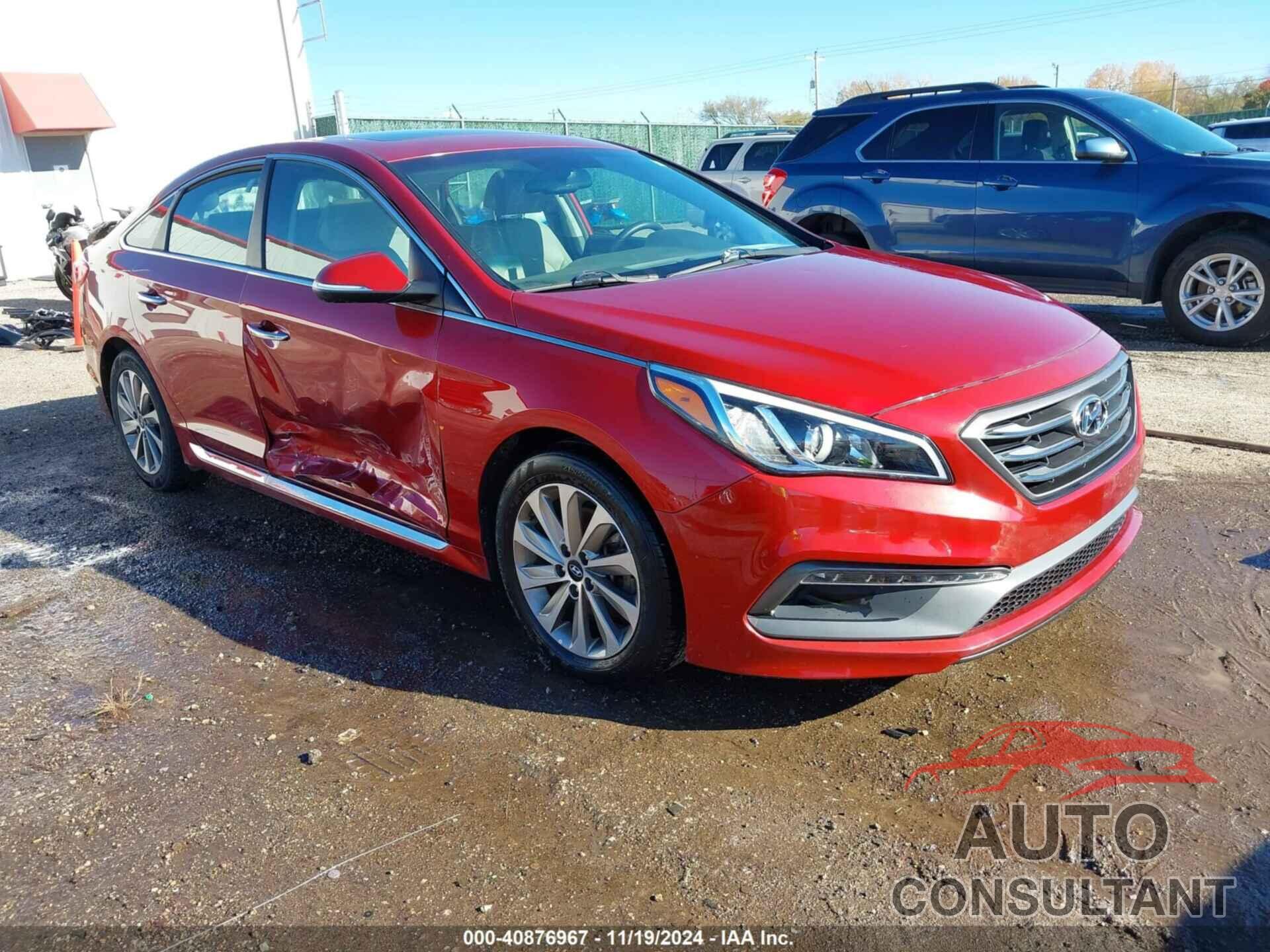 HYUNDAI SONATA 2016 - 5NPE34AF8GH369838