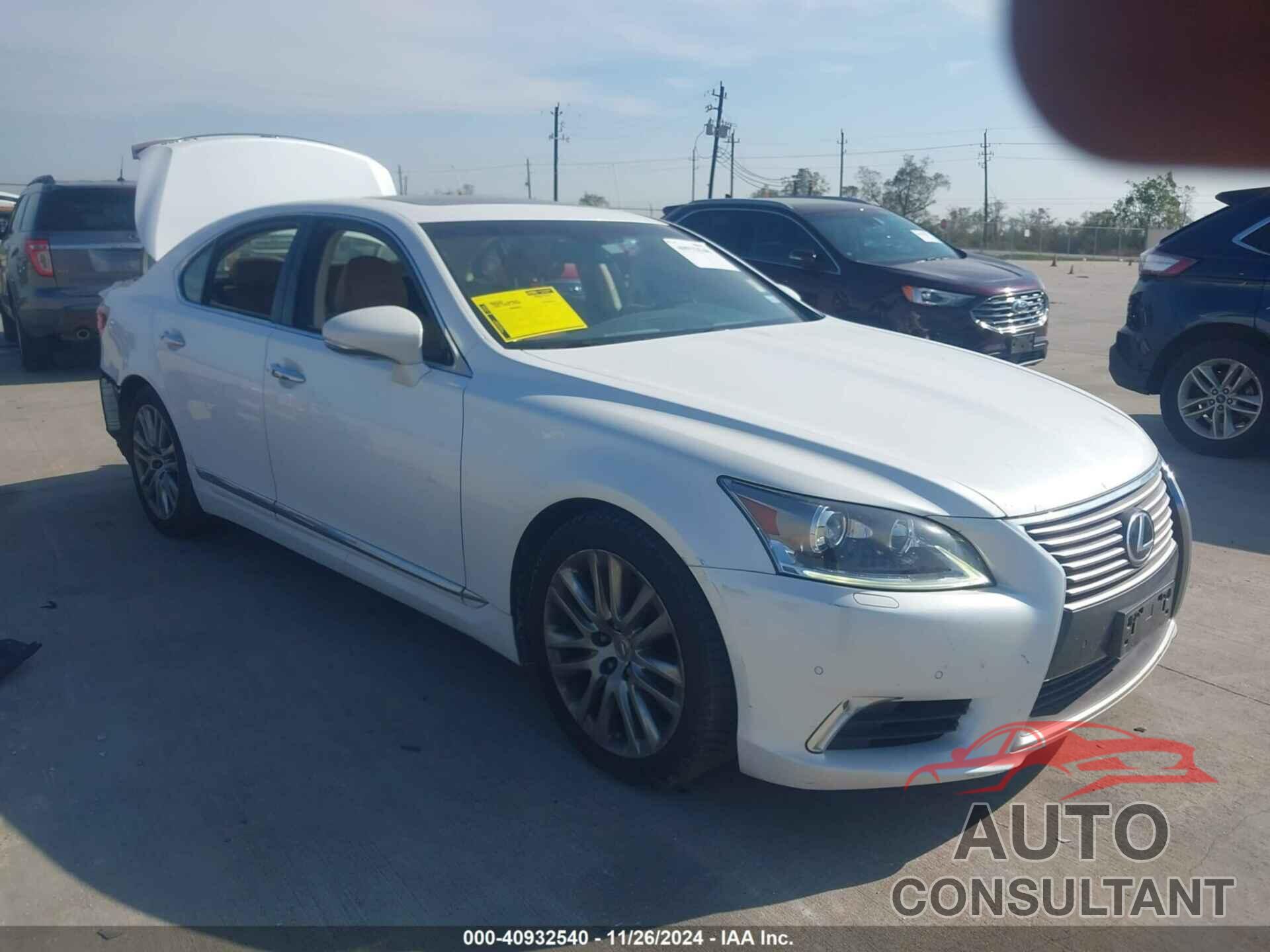 LEXUS LS 460 2016 - JTHBL5EF2G5141528