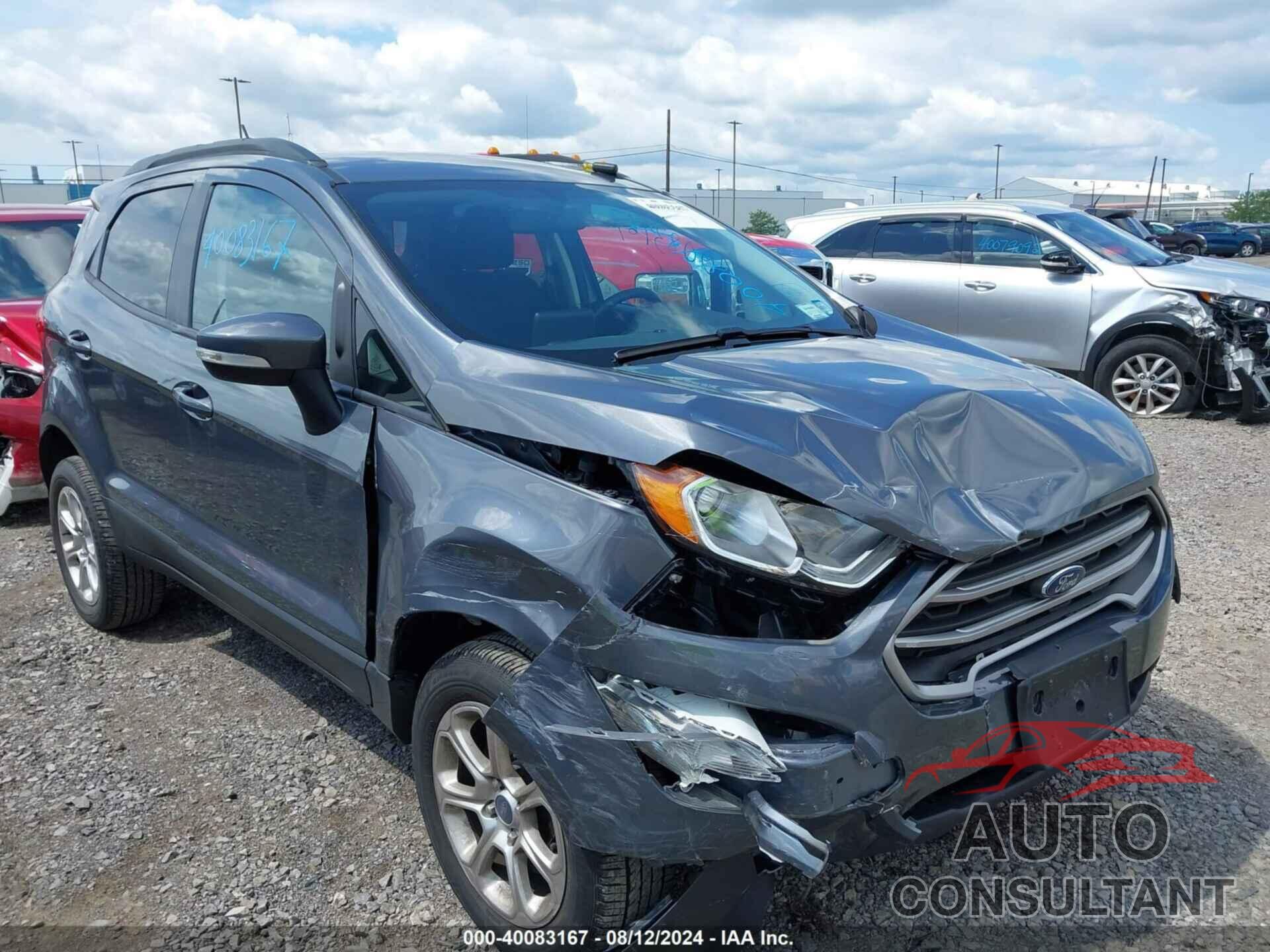 FORD ECOSPORT 2020 - MAJ6S3GL4LC392799