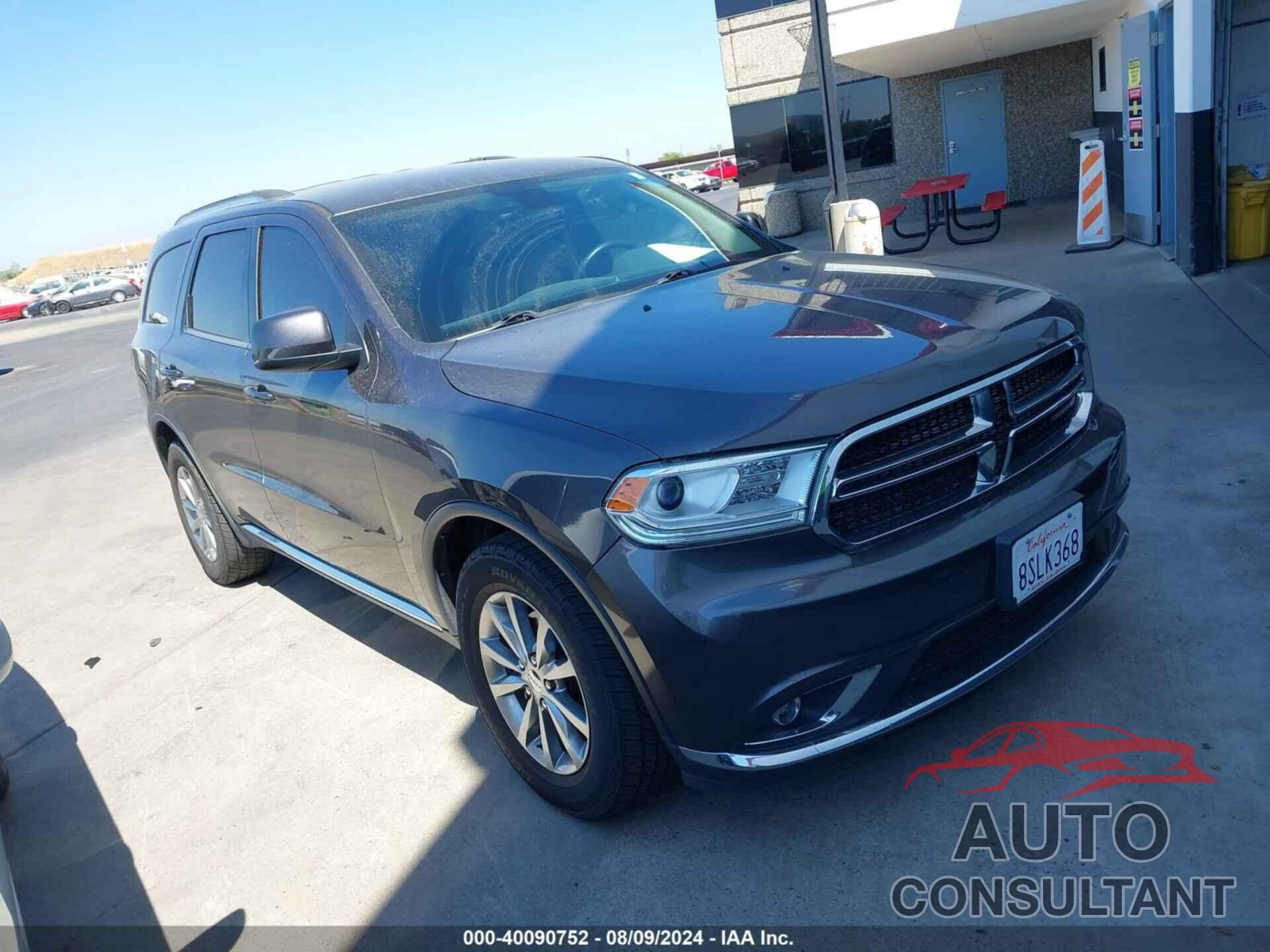 DODGE DURANGO 2017 - 1C4RDHAG6HC890889