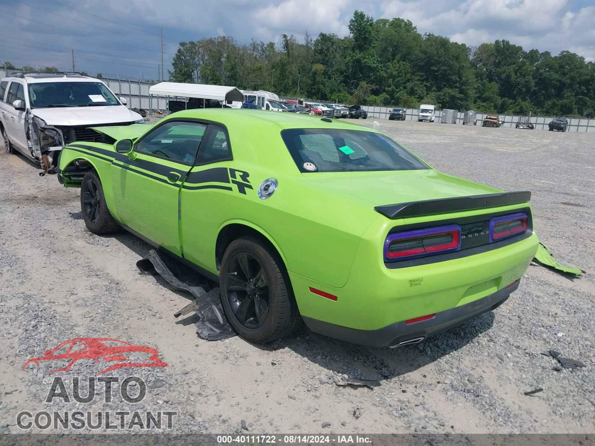 DODGE CHALLENGER 2019 - 2C3CDZAG4KH665648