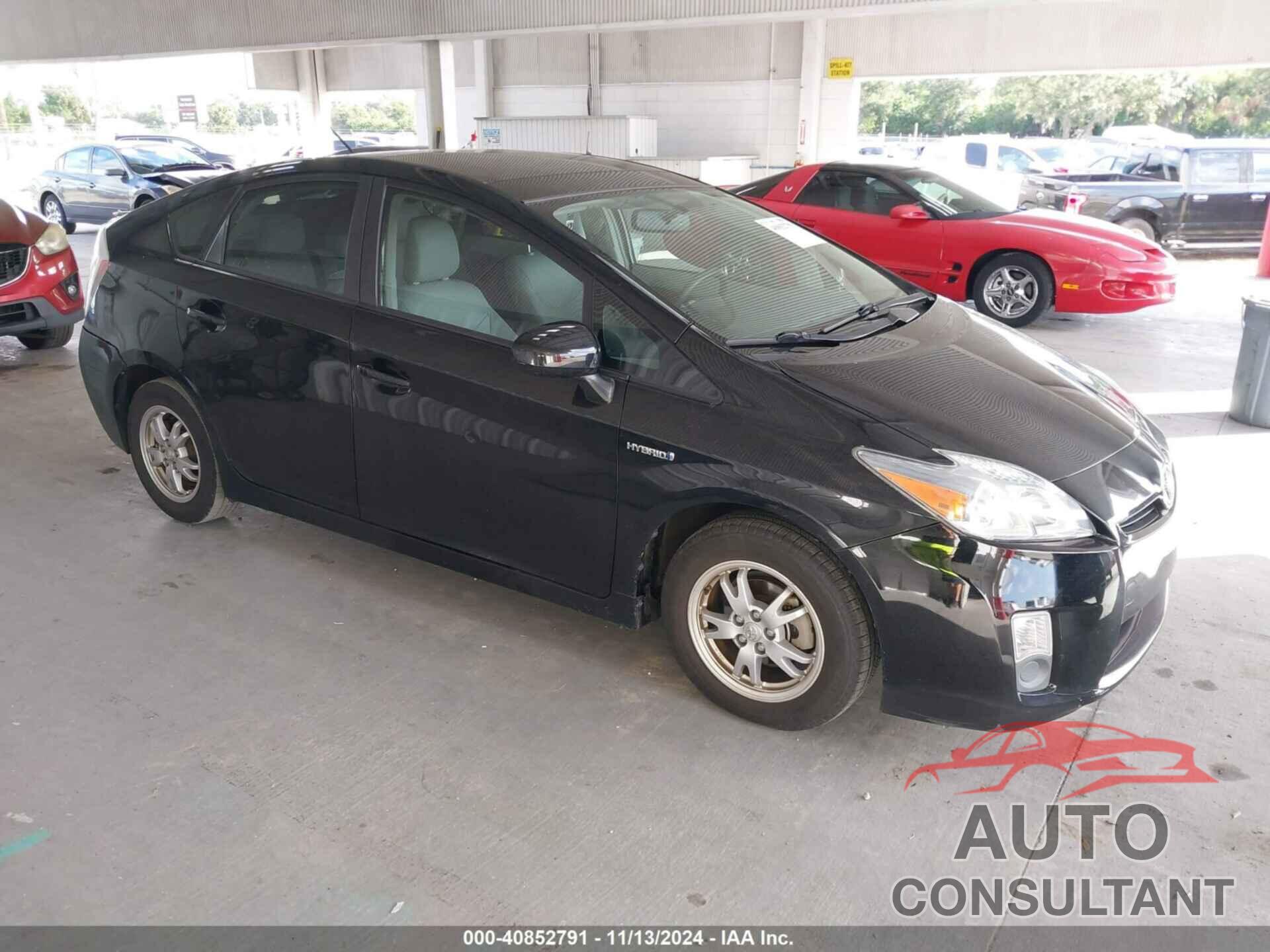 TOYOTA PRIUS 2011 - JTDKN3DU5B5314581