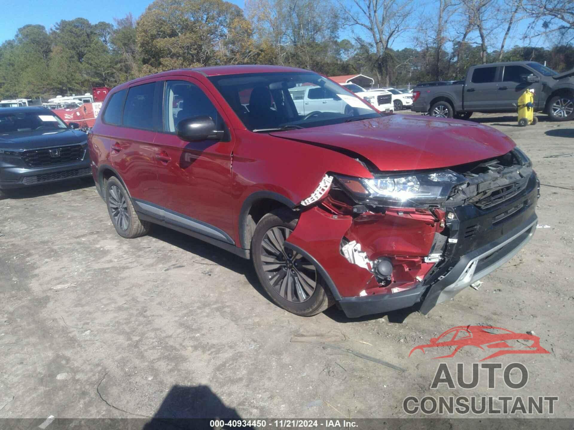 MITSUBISHI OUTLANDER 2019 - JA4AD2A39KZ004716