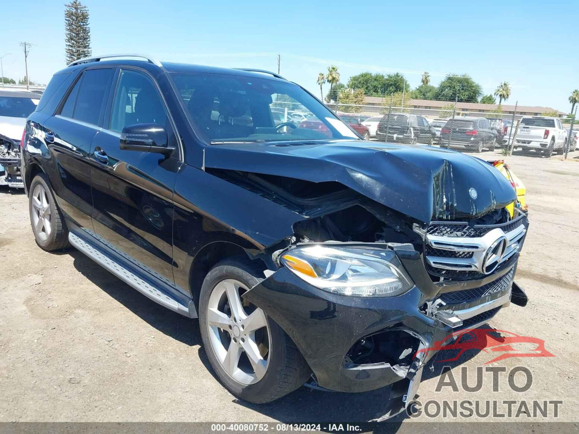 MERCEDES-BENZ GLE 350 2017 - 4JGDA5JB3HA880852
