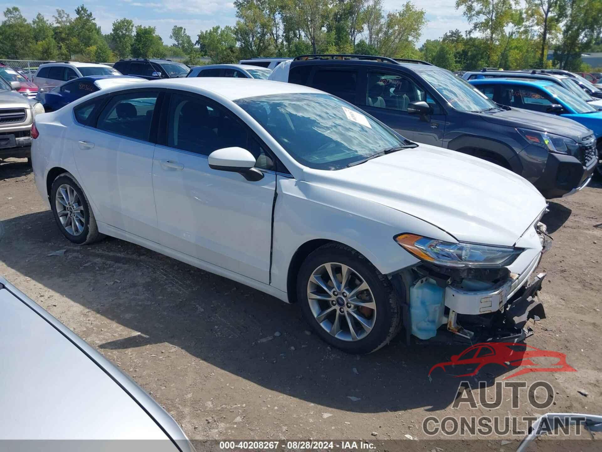 FORD FUSION 2017 - 3FA6P0H76HR235317