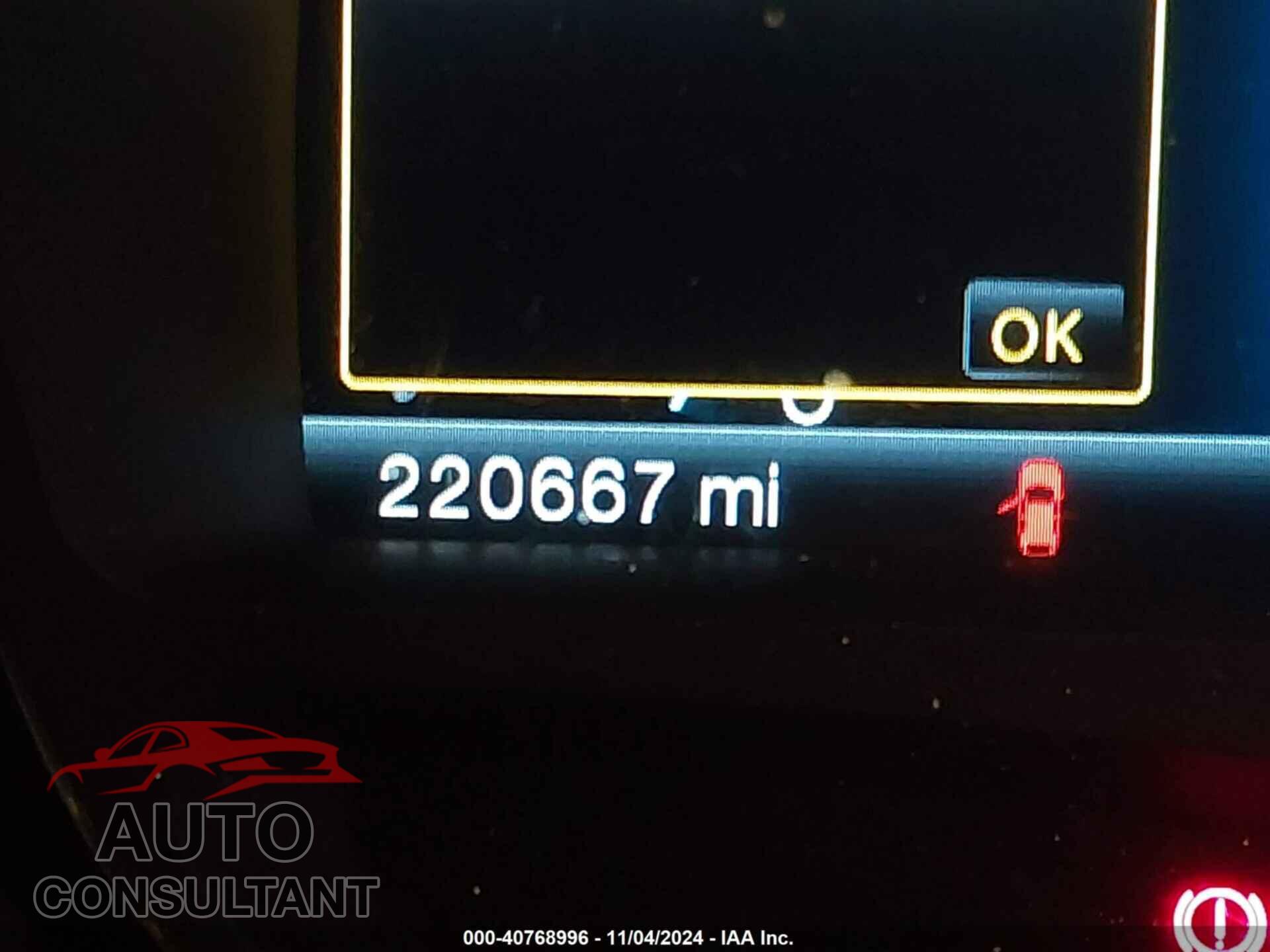 FORD EDGE 2011 - 2FMDK3KC1BBB59756