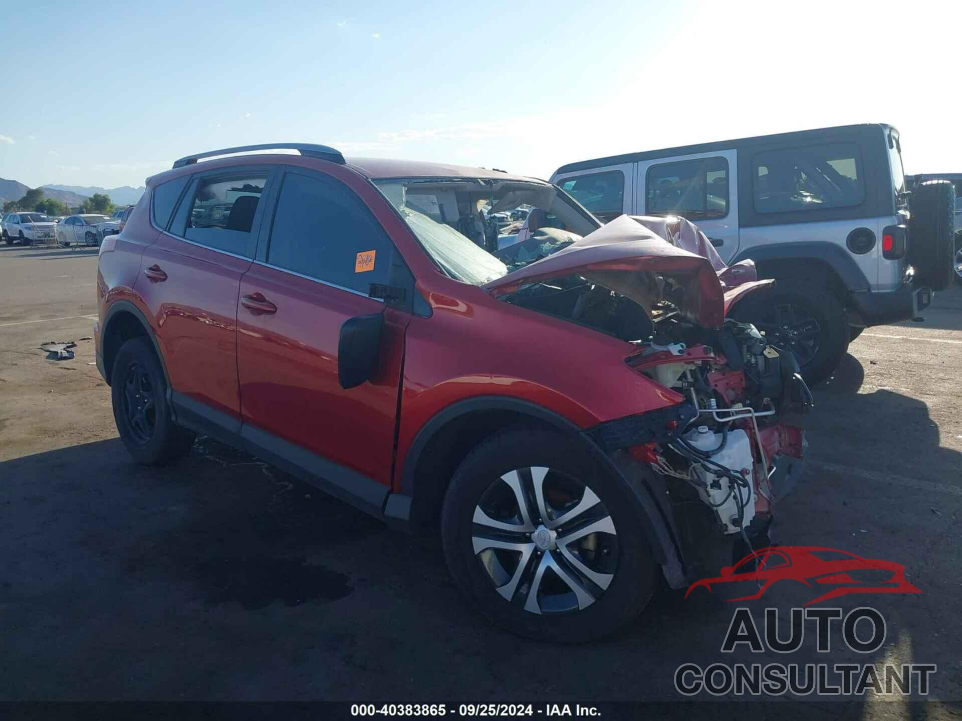 TOYOTA RAV4 2017 - JTMZFREV3HJ137258