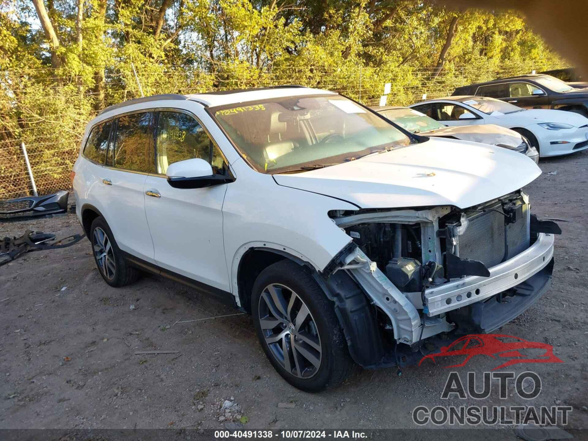 HONDA PILOT 2017 - 5FNYF6H02HB098860