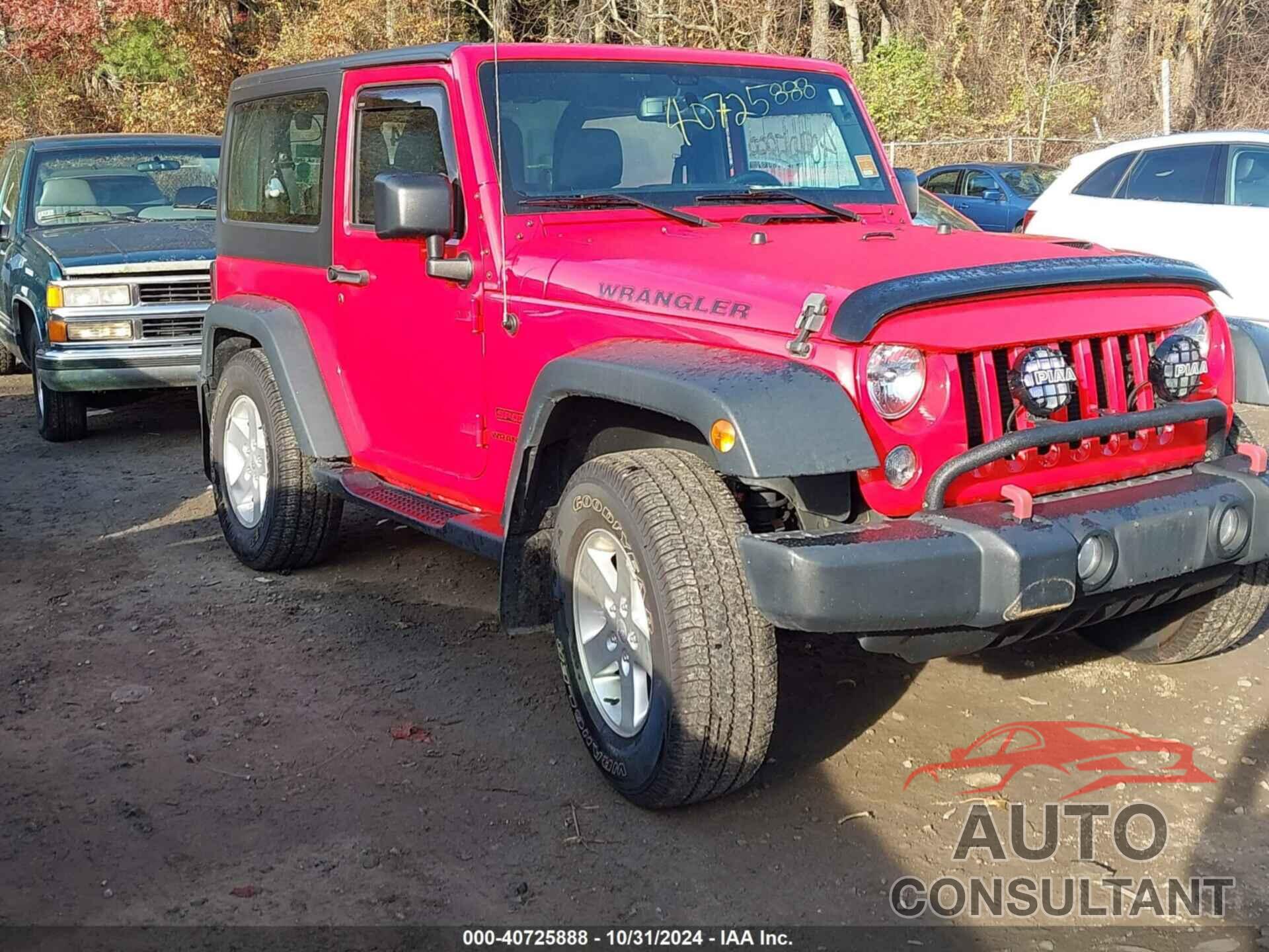 JEEP WRANGLER 2015 - 1C4AJWAG5FL521223