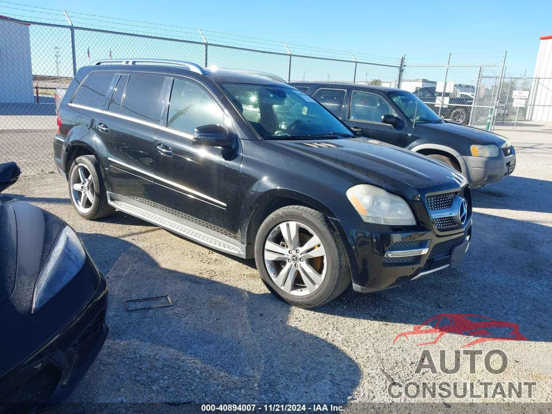 MERCEDES-BENZ GL 450 2012 - 4JGBF7BE9CA787730