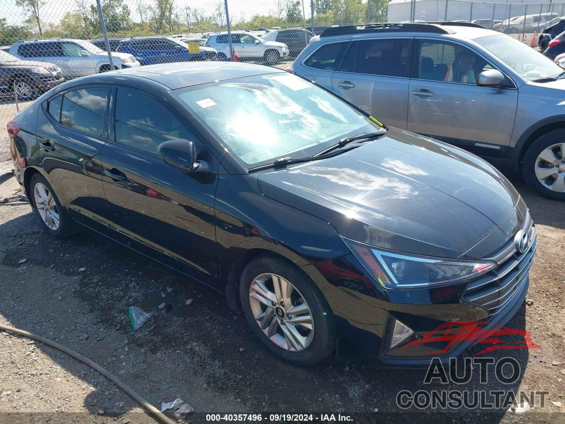 HYUNDAI ELANTRA 2019 - 5NPD84LF5KH484884