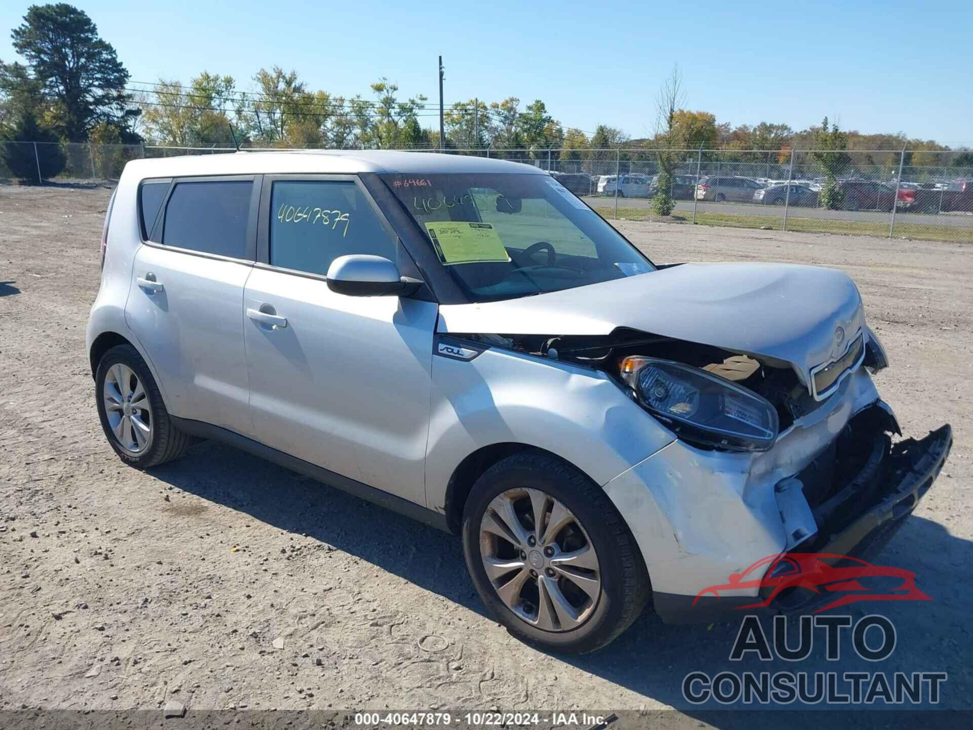 KIA SOUL 2016 - KNDJP3A58G7864940