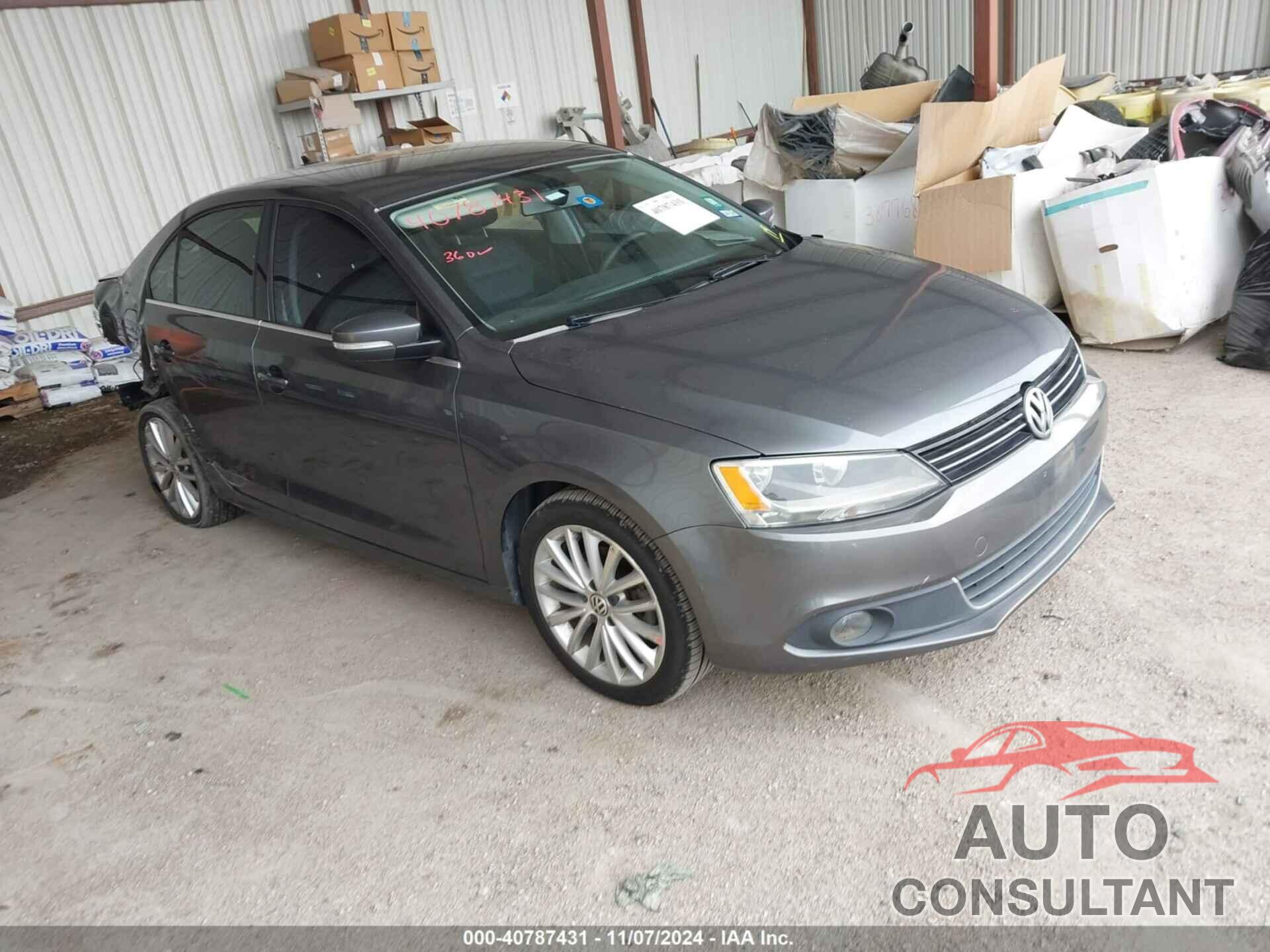 VOLKSWAGEN JETTA 2012 - 3VWGP7AJ9CM300029