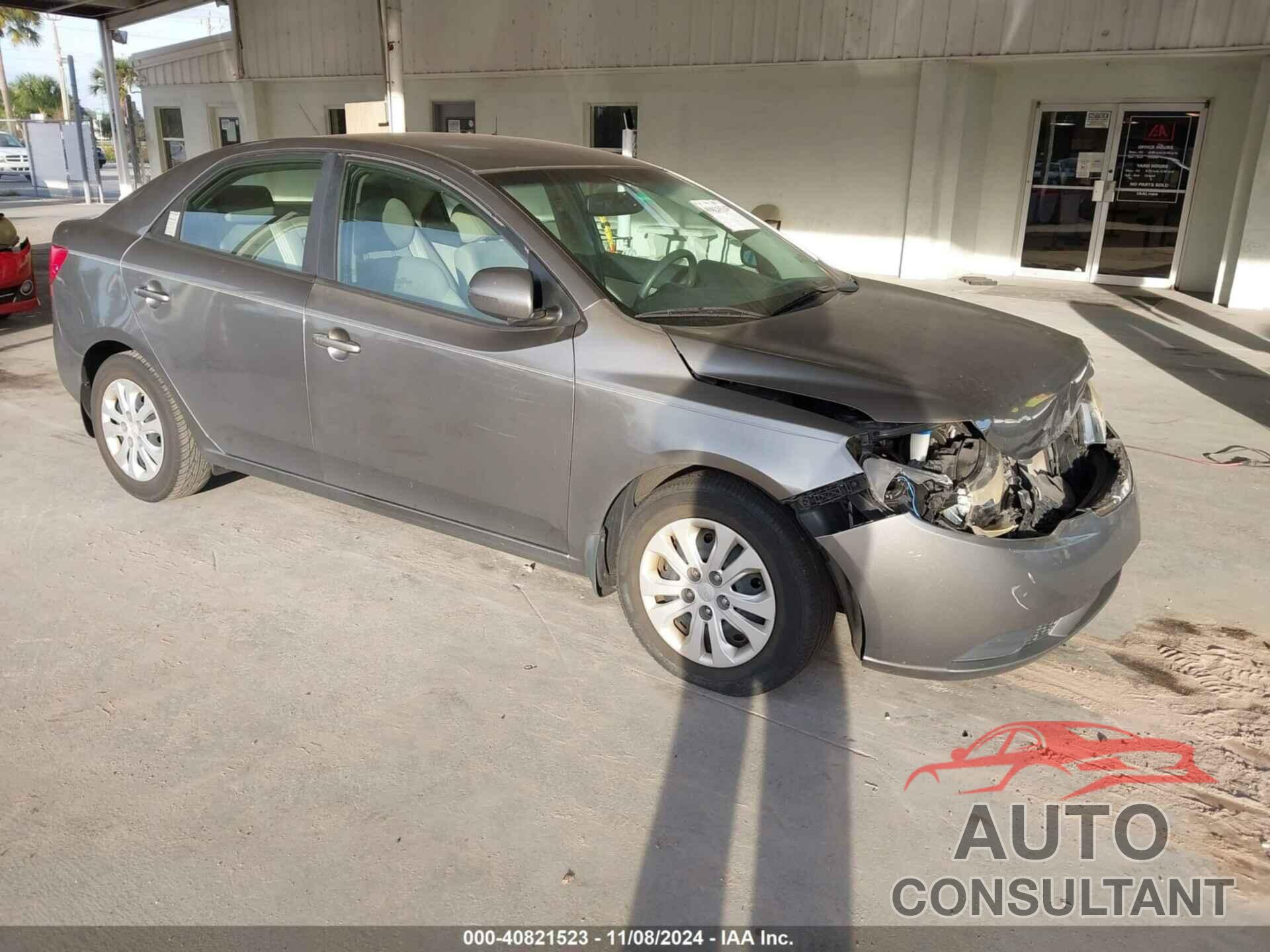 KIA FORTE 2012 - KNAFU4A29C5501477