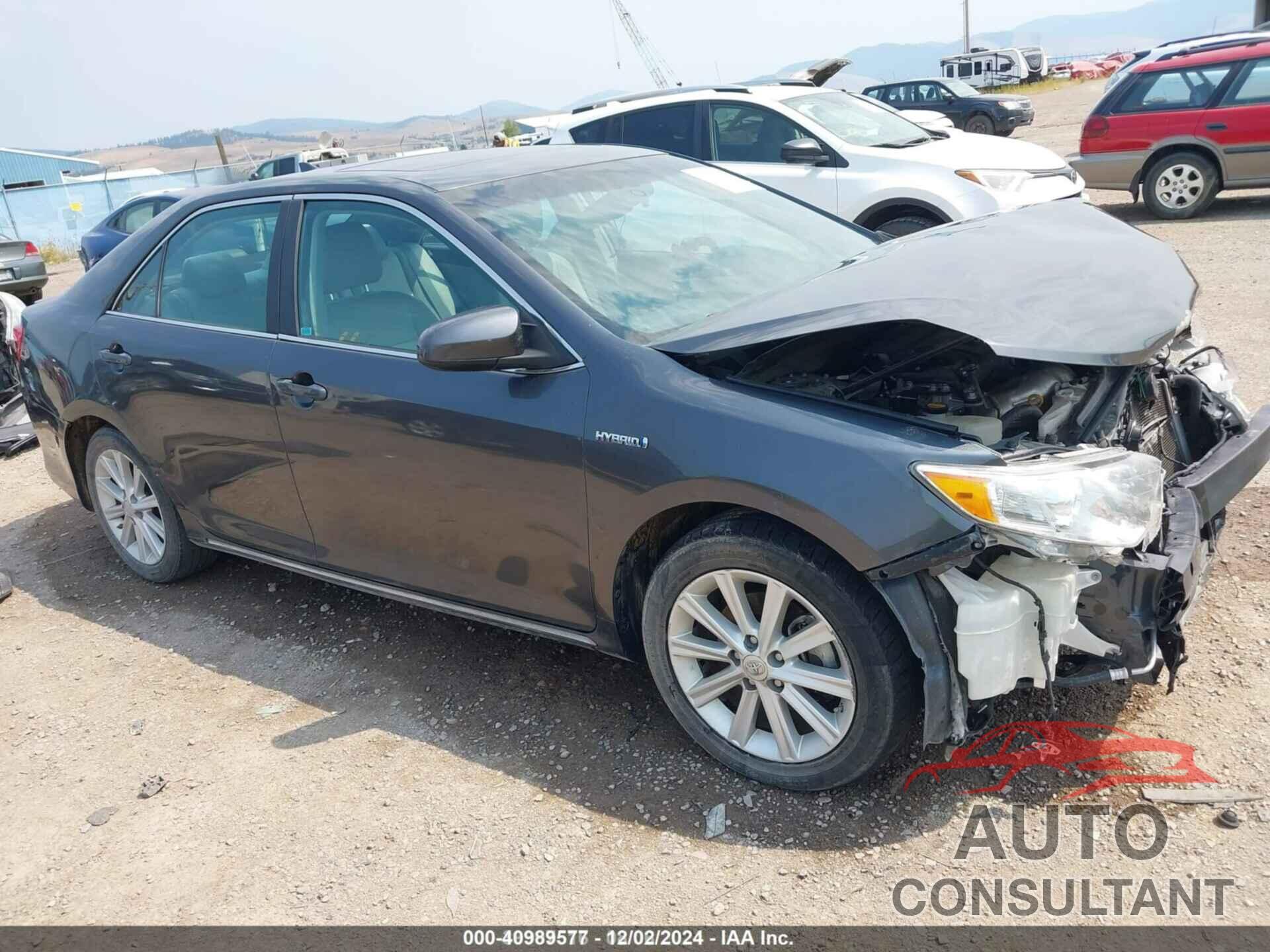 TOYOTA CAMRY HYBRID 2012 - 4T1BD1FK2CU043694