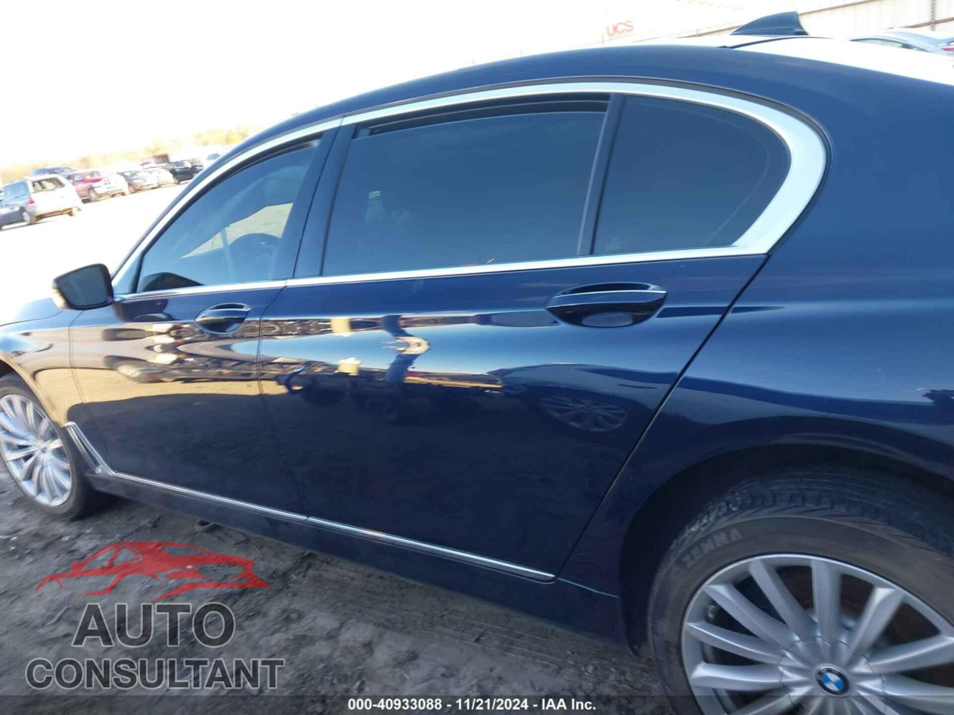 BMW 740I 2017 - WBA7E2C52HG740460