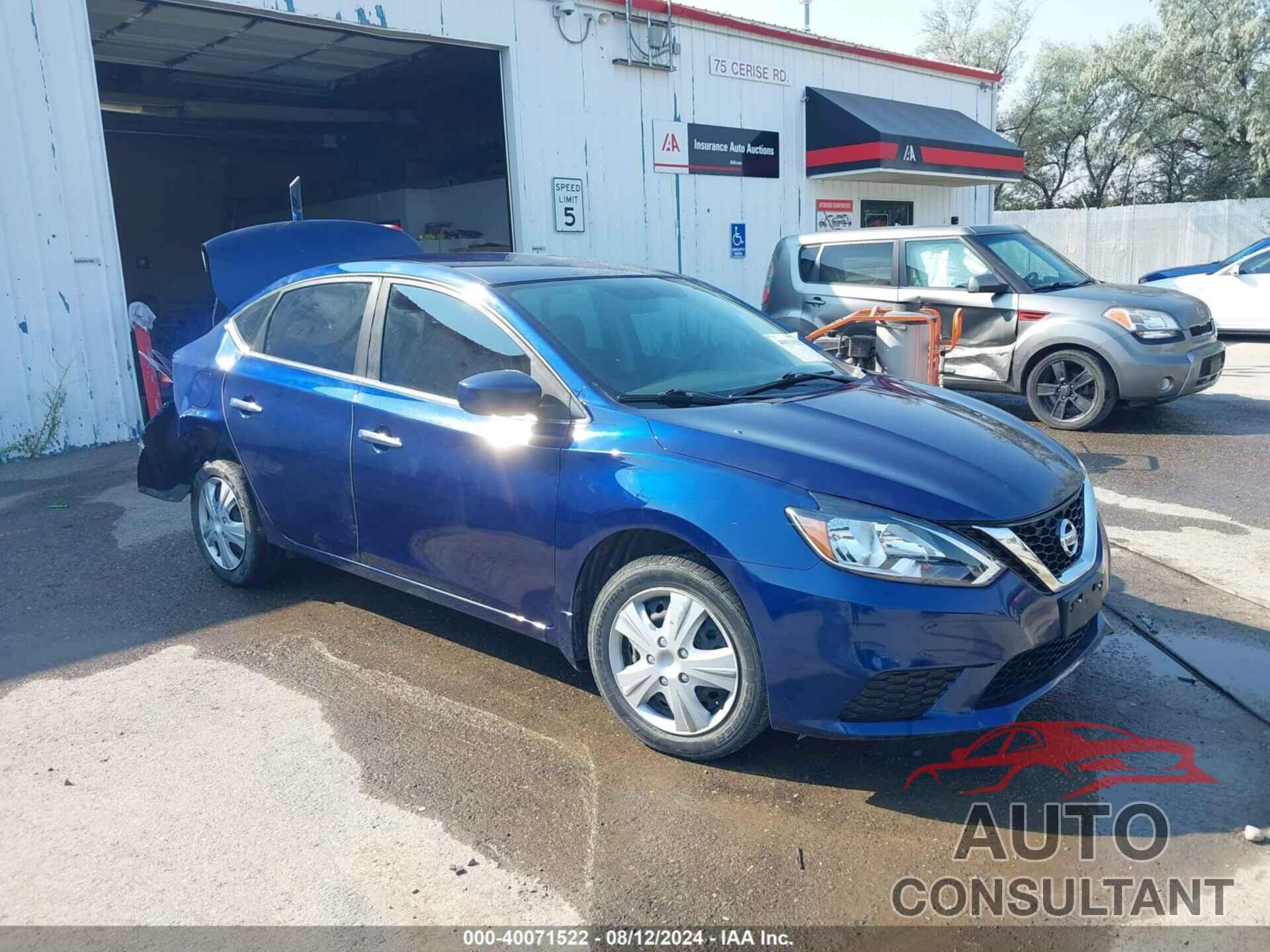 NISSAN SENTRA 2017 - 3N1AB7AP8HL661389